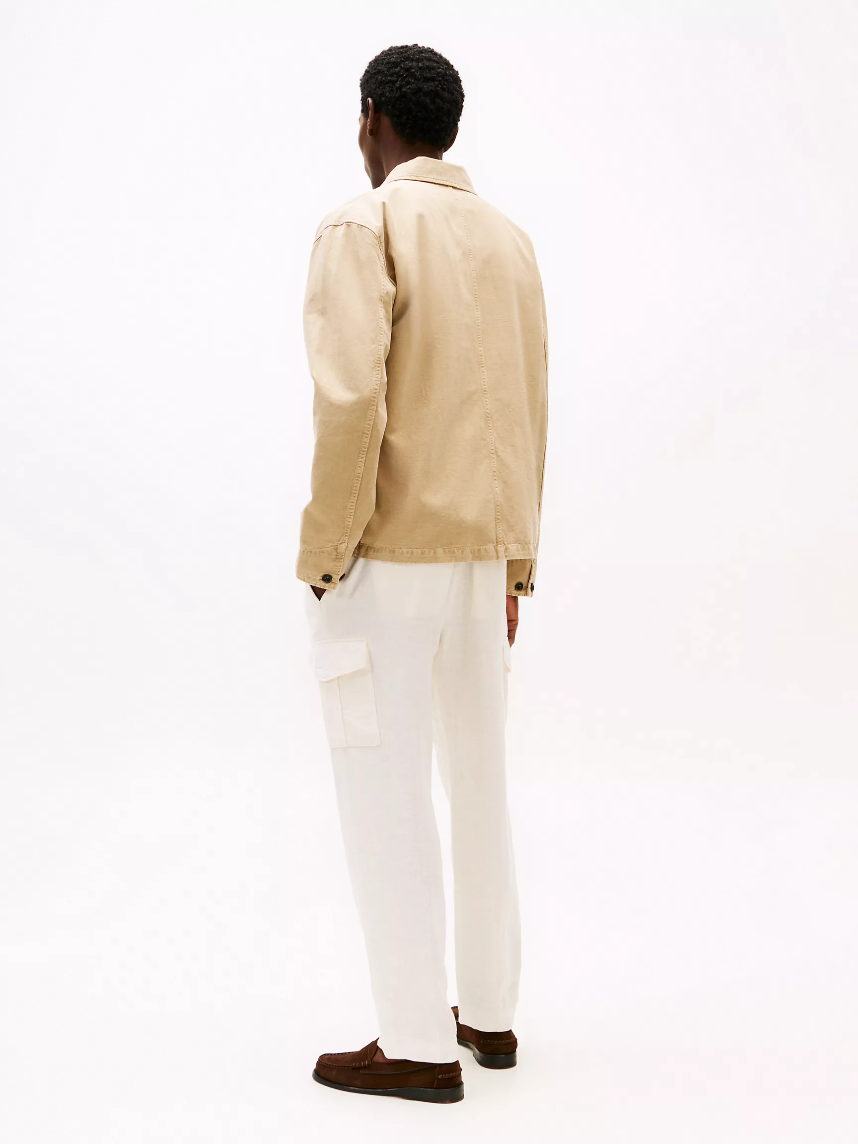 Мужская куртка Tommy Hilfiger, Утилитарная куртка с окраской в готовом виде