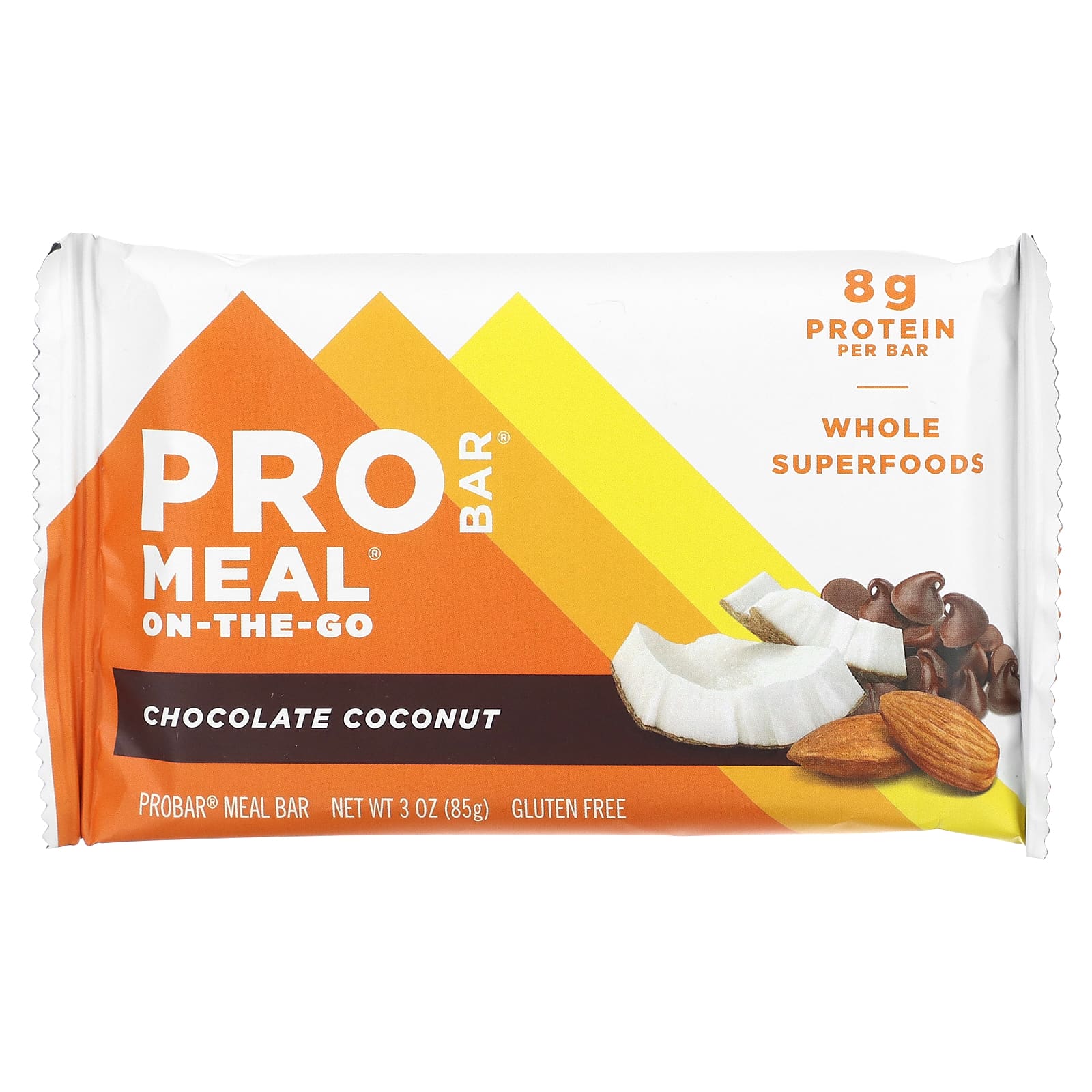 ProBar, Meal On the Go Bar, батончик с шоколадом и кокосом, 12 батончиков по 85 г (3 унции)