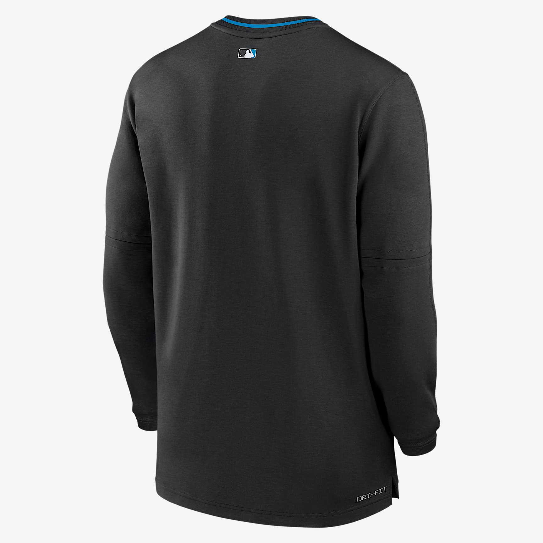 Miami Marlins Authentic Collection Men's Nike Dri-FIT MLB 1/2-Zip Long-Sleeve Top