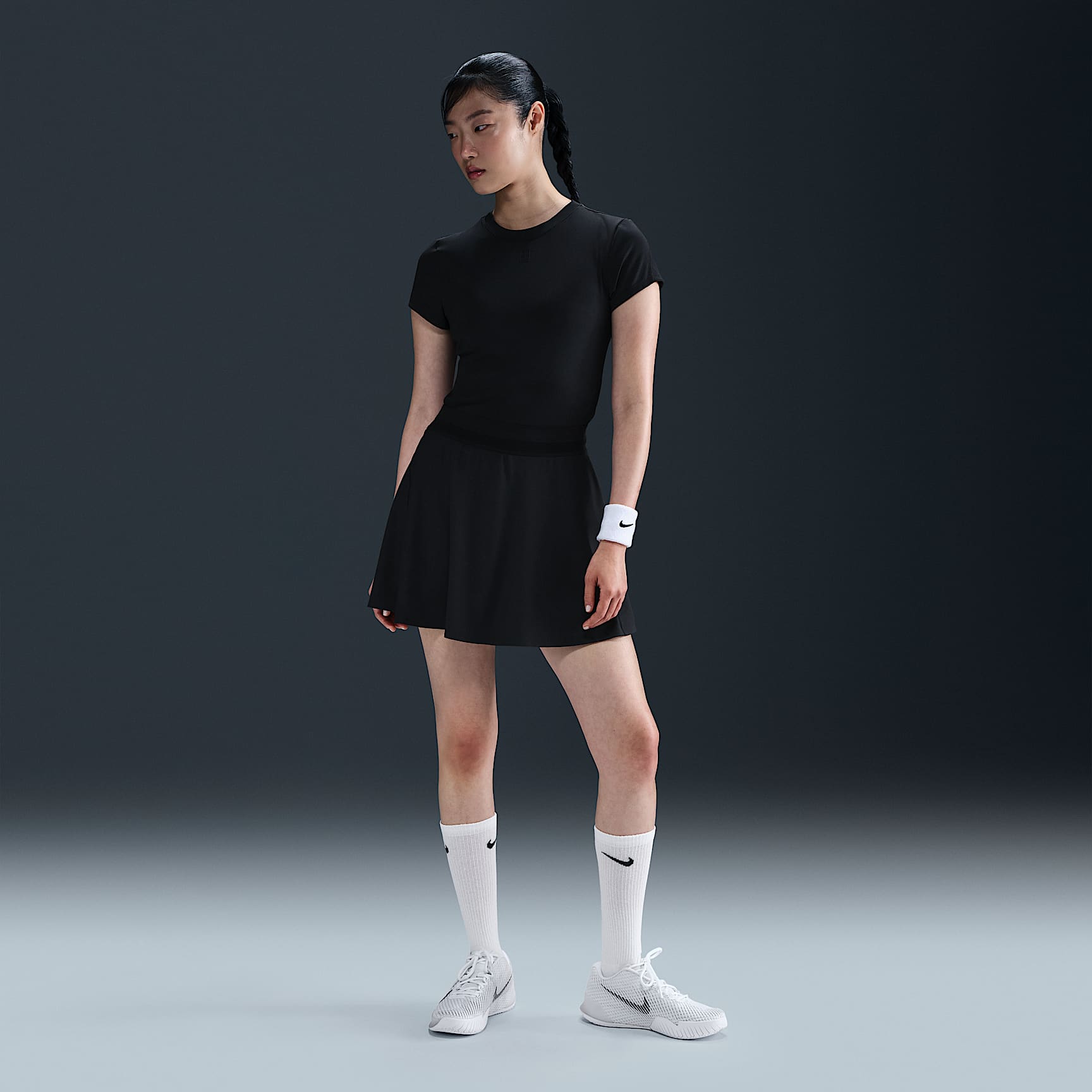 NikeCourt Advantage Women's Dri-FIT Short-Sleeve Tennis Top