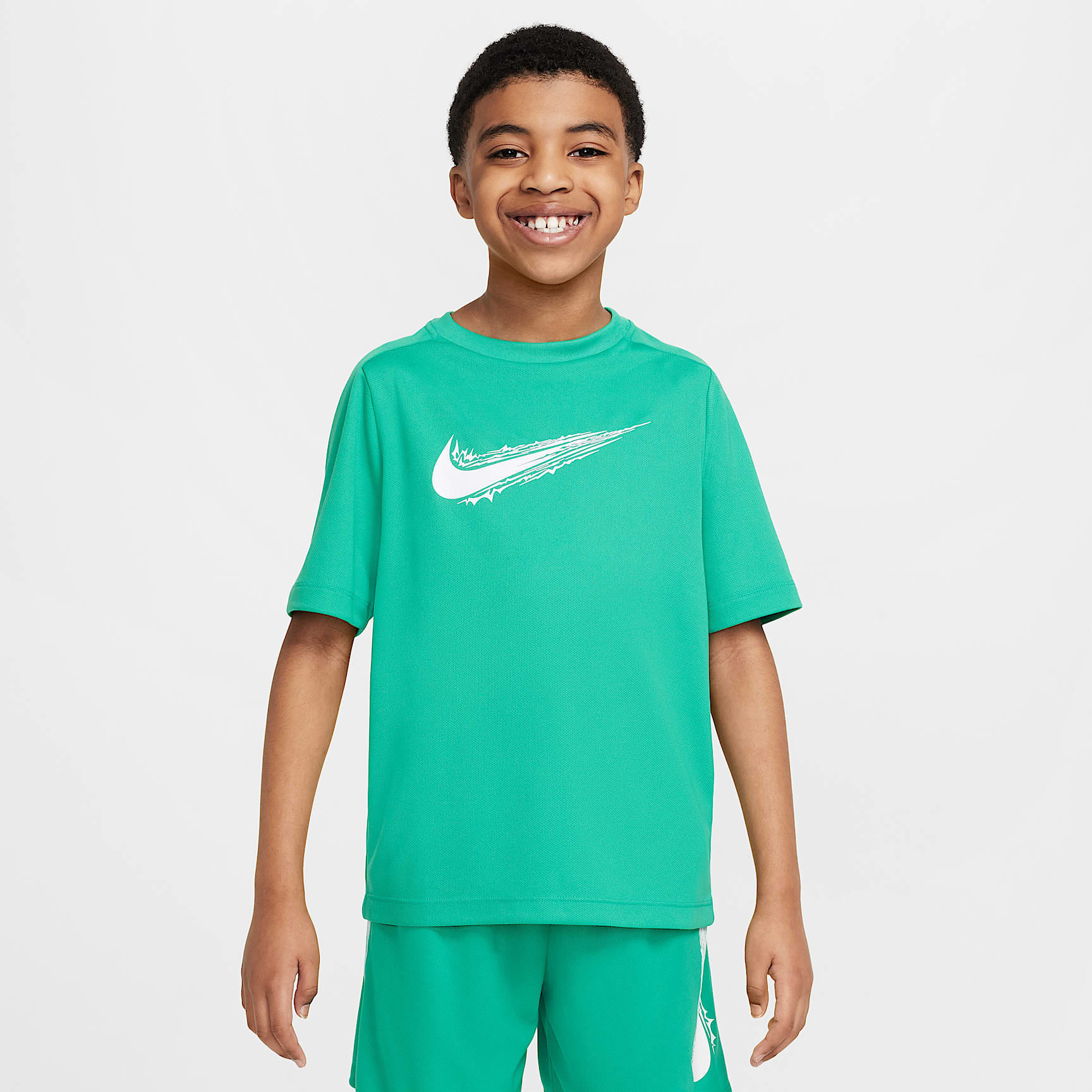 Nike Multi Big Kids' (Boys') Dri-FIT Short-Sleeve Top