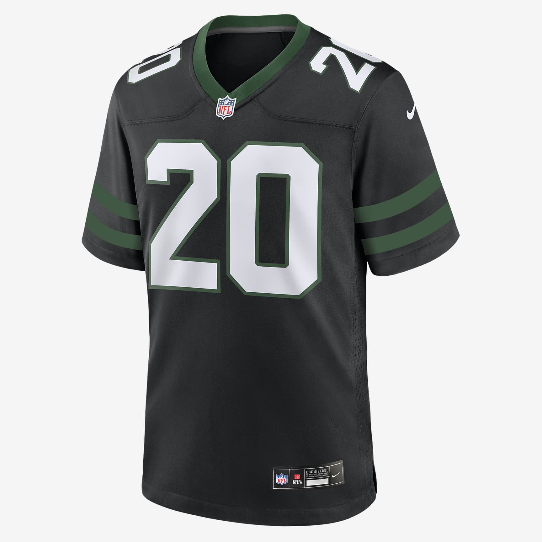 Breece Hall New York Jets Men's Nike NFL Game Football Jersey