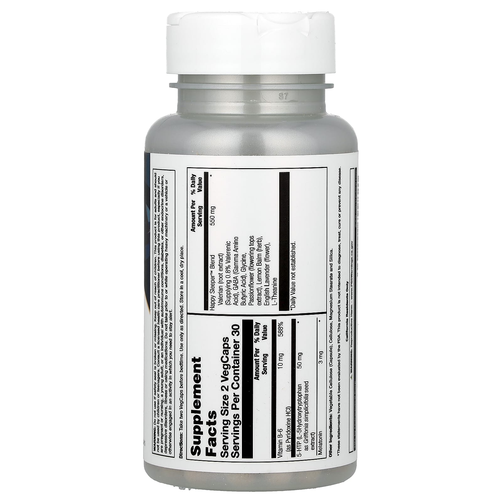 Natural Balance, Happy Sleeper, 60 растительных капсул