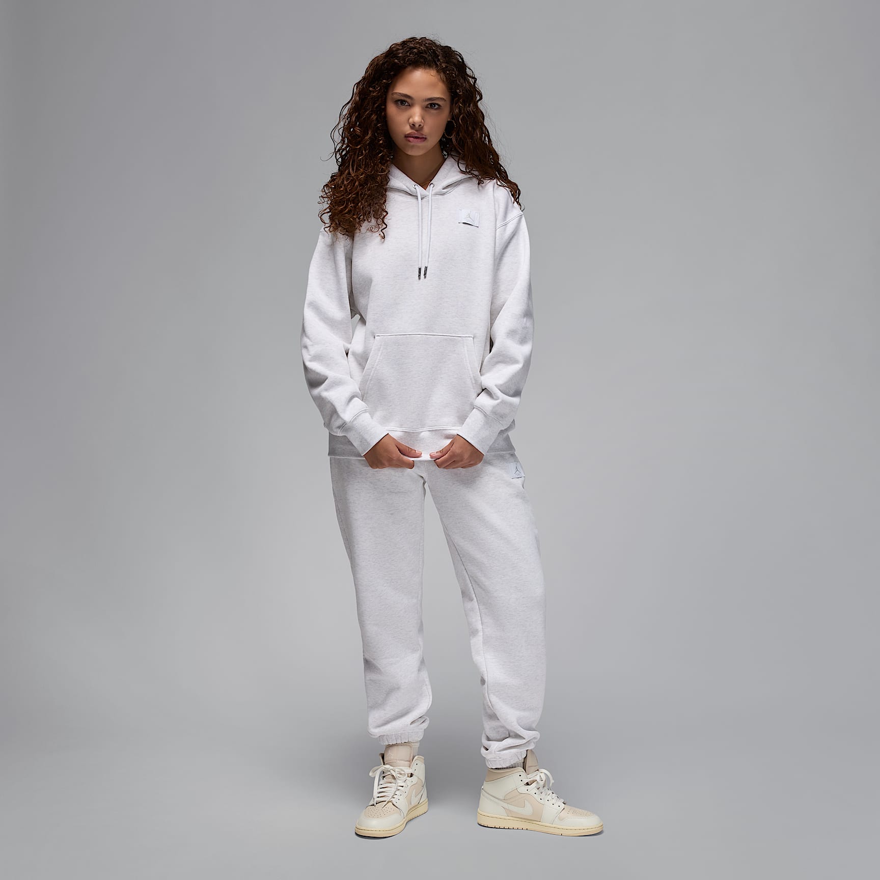 Jordan Flight Fleece Women's Satin-Lined Pullover Hoodie