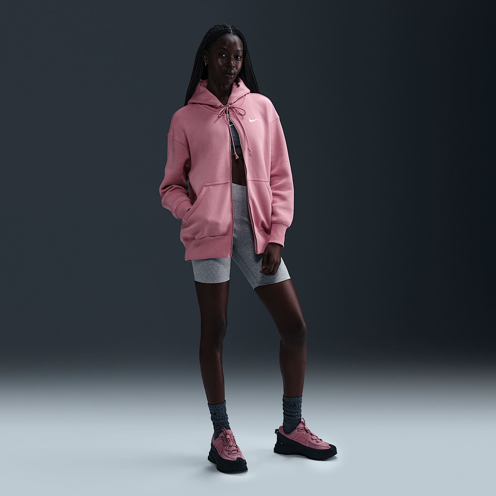 Nike Sportswear Phoenix Fleece Women's Oversized Full-Zip Hoodie