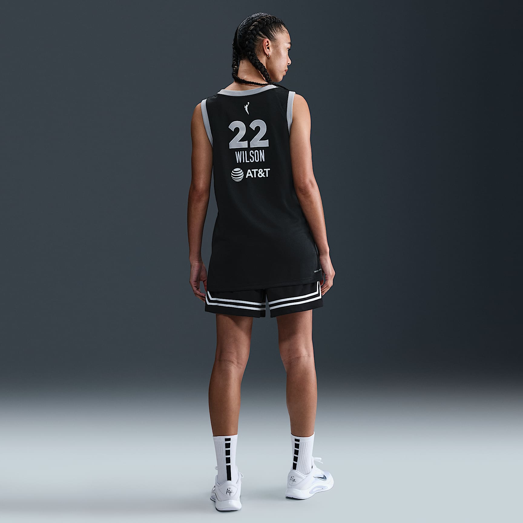 A'ja Wilson Las Vegas Aces 2023 Nike Dri-FIT WNBA Victory Jersey