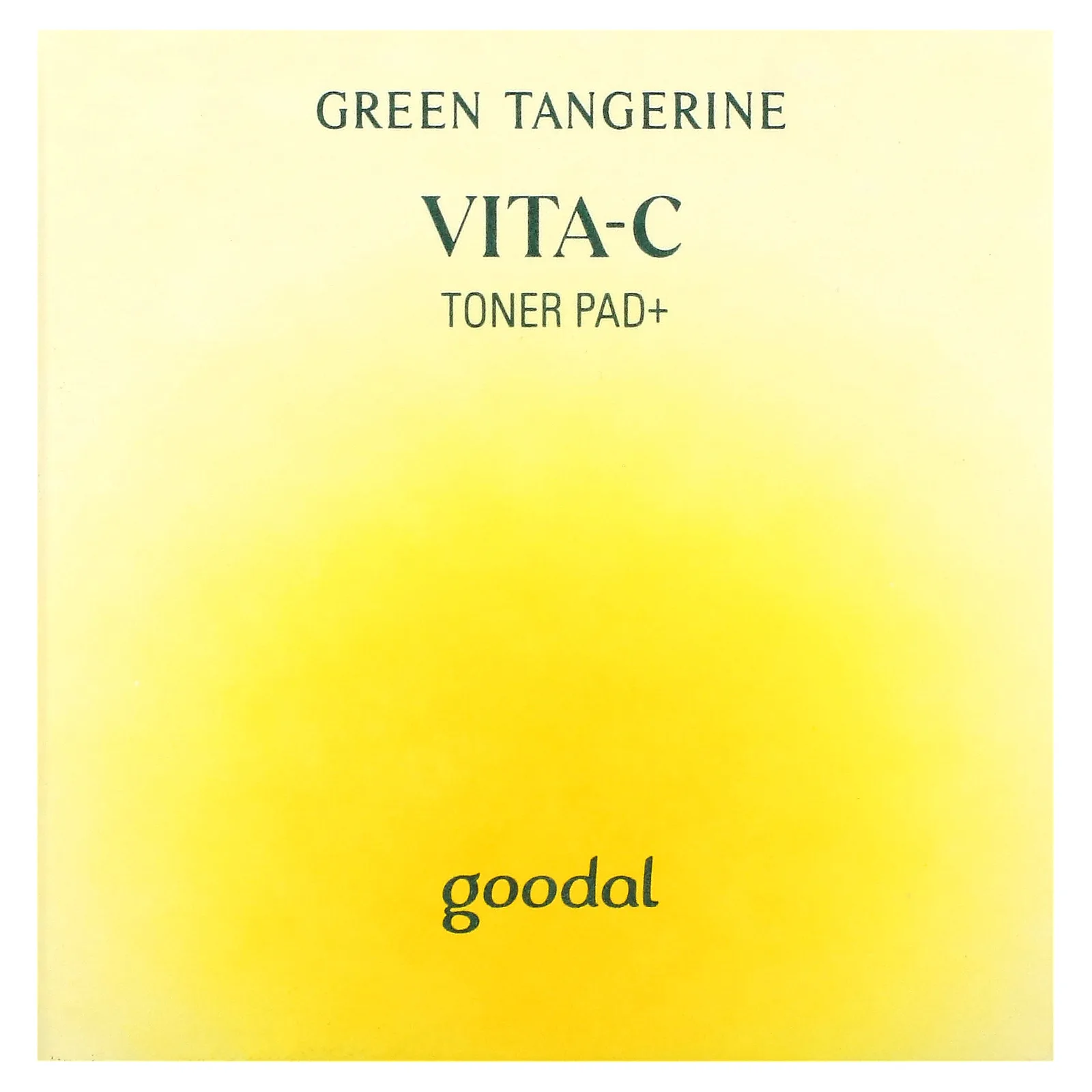 Goodal, Green Tangerine Vita-C Toner Pad +, 70 подушечек