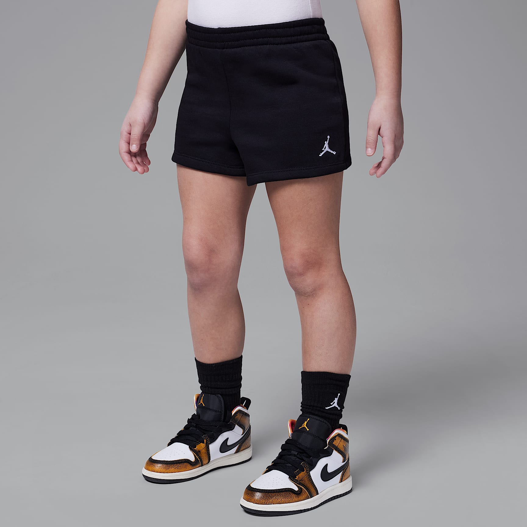 Jordan Brooklyn Essentials Little Kids' 2-Piece Fleece Shorts Set