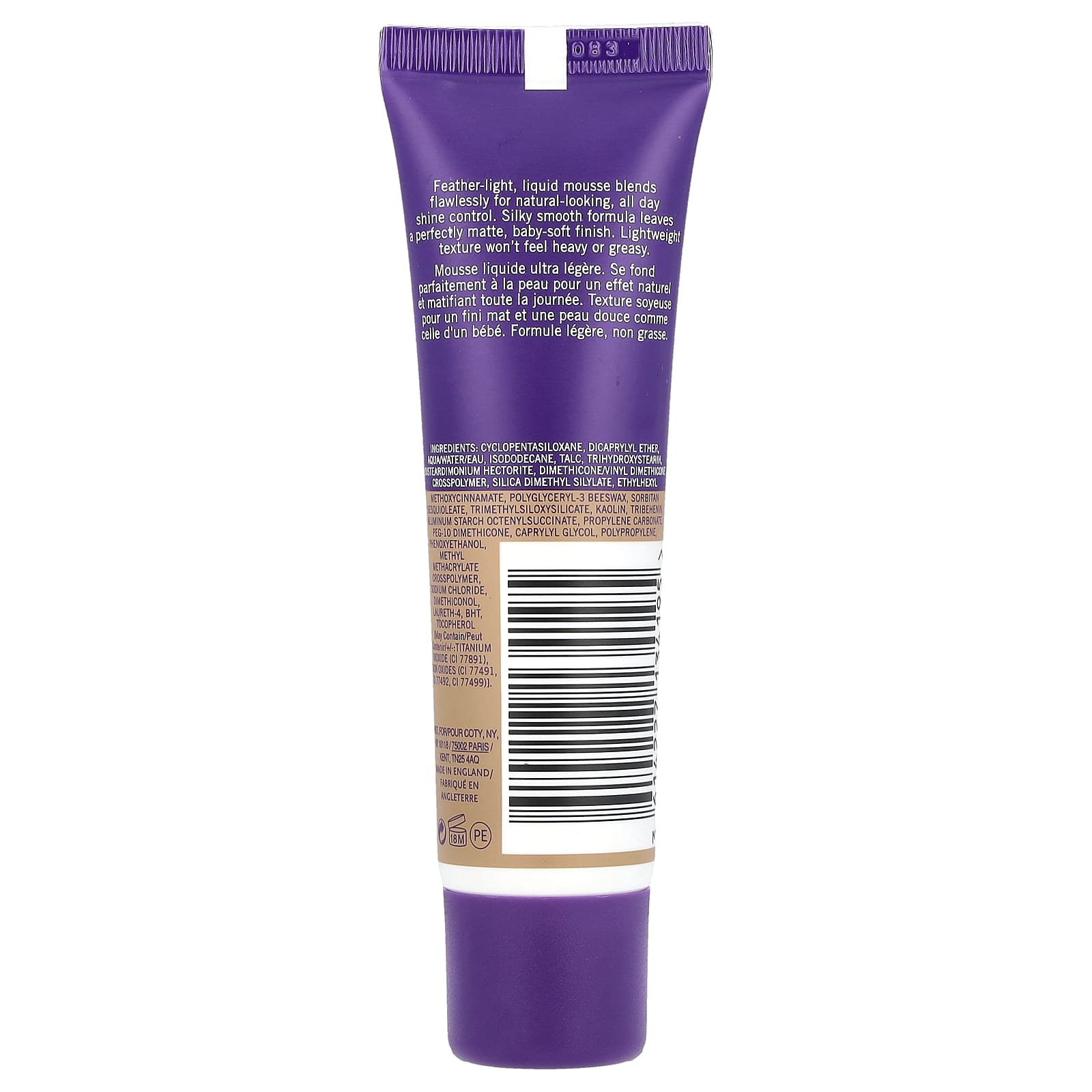 Rimmel London, Stay Matte, матирующая основа для полного покрытия, оттенок 305 Buff, 30 мл (1 жидк. Унция)