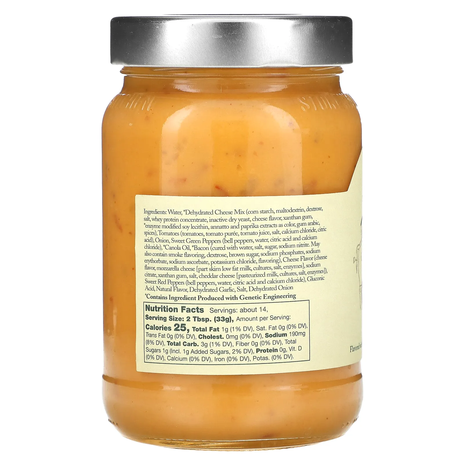 Stonewall Kitchen, сыр с беконом, 454 г (16 унций)