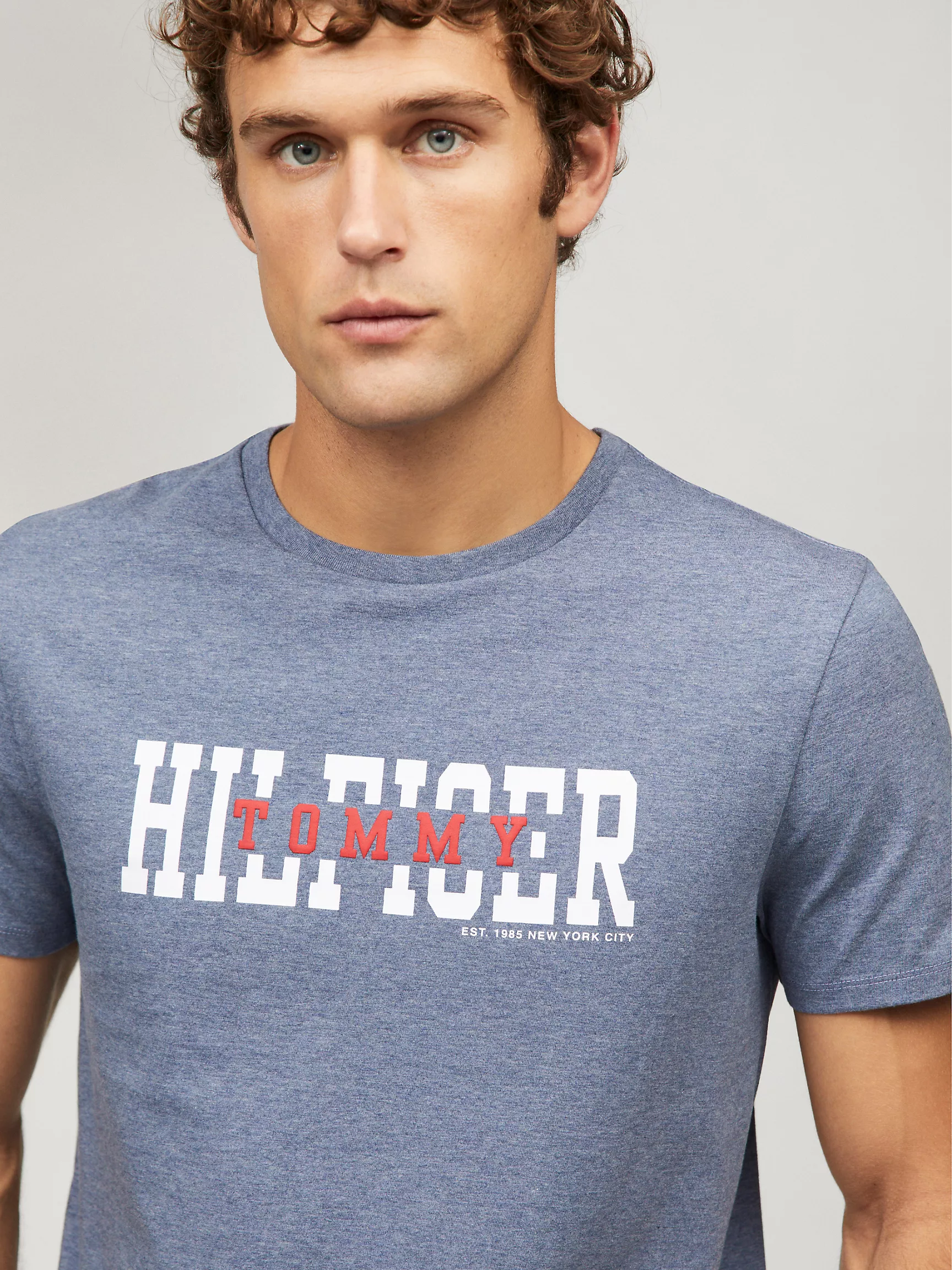 Мужская футболка Tommy Hilfiger, Футболка Tommy с университетским логотипом