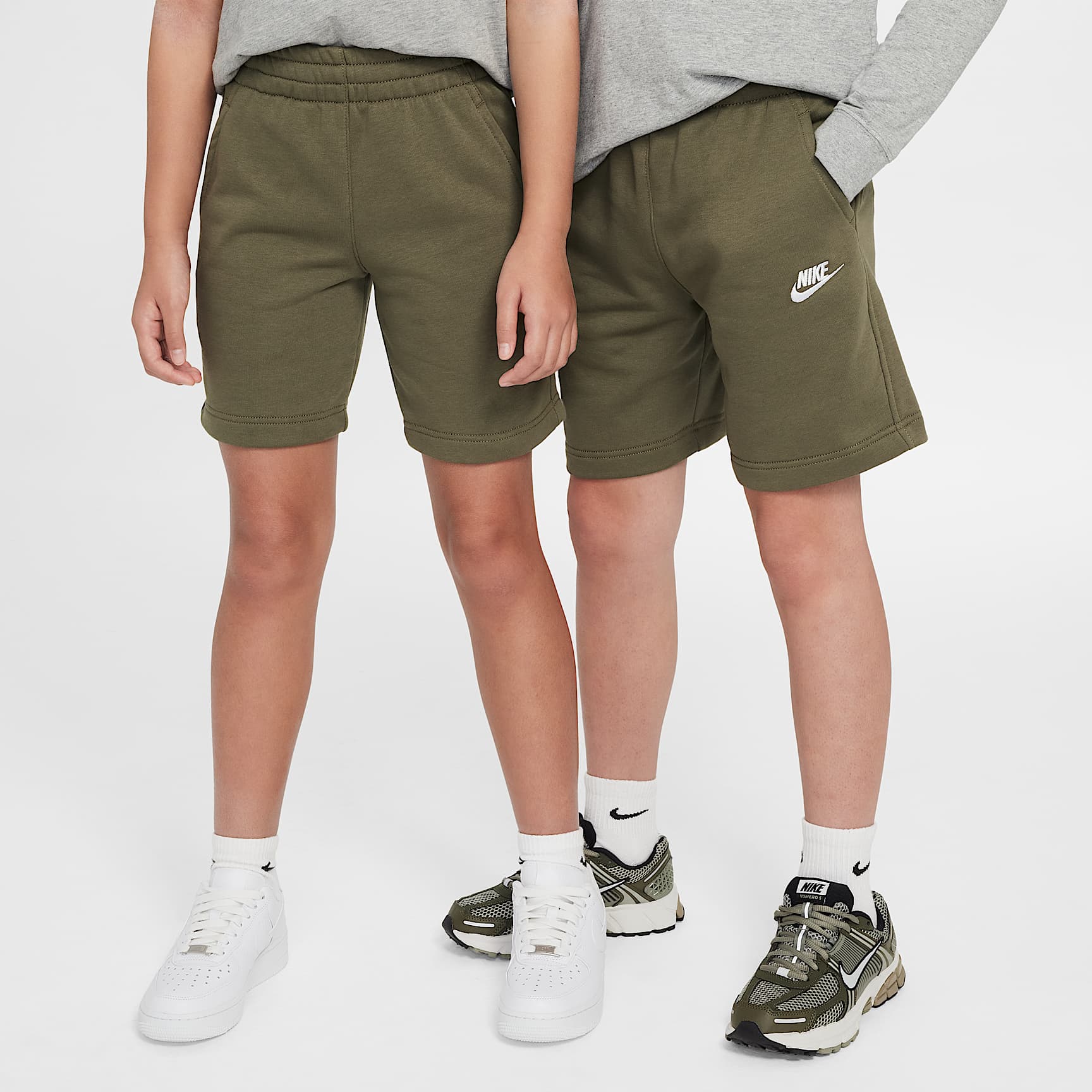 Nike Sportswear Club Fleece Big Kids' French Terry Shorts