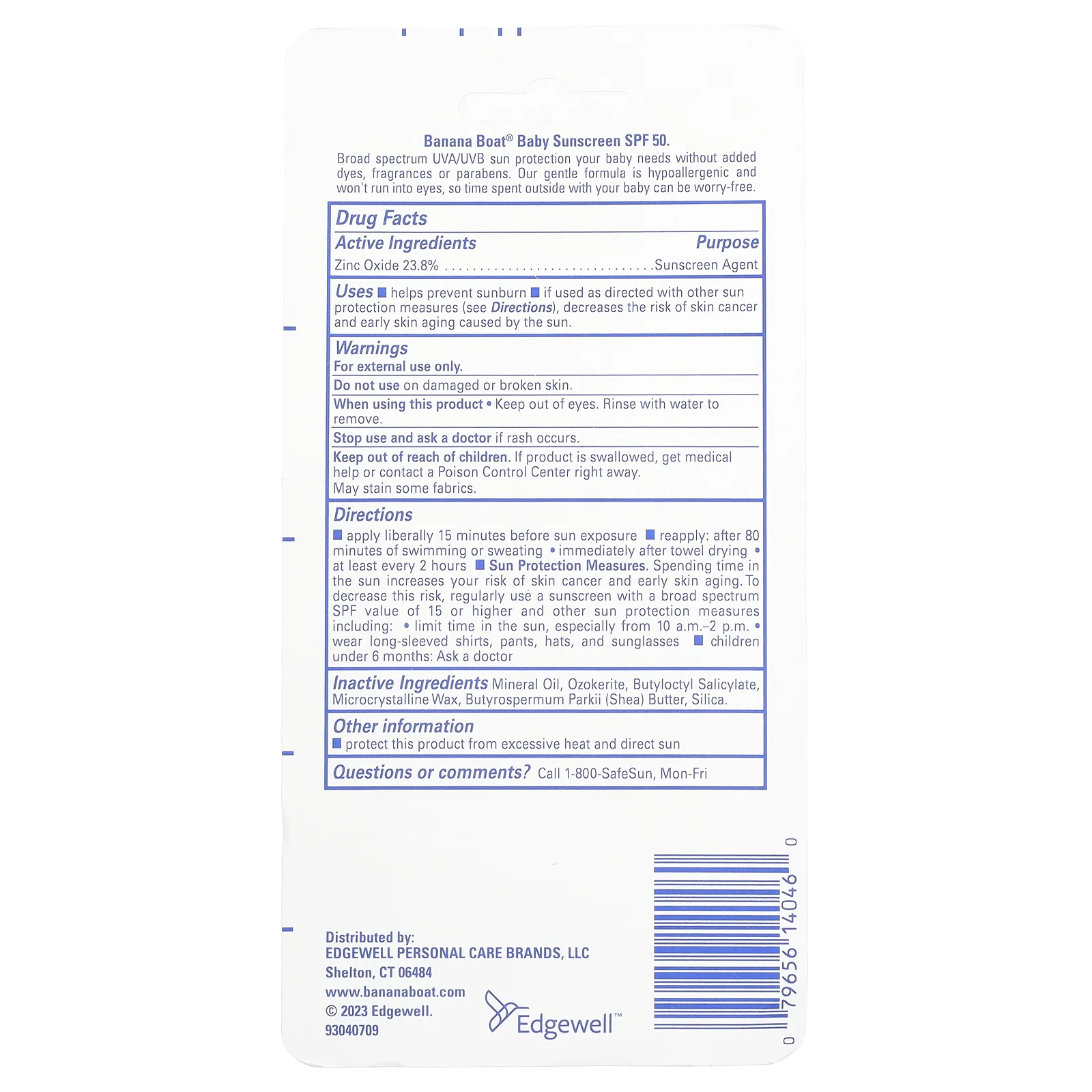 Banana Boat, Детский минеральный солнцезащитный стик, SPF50, 14,2 г (0,5 унции)