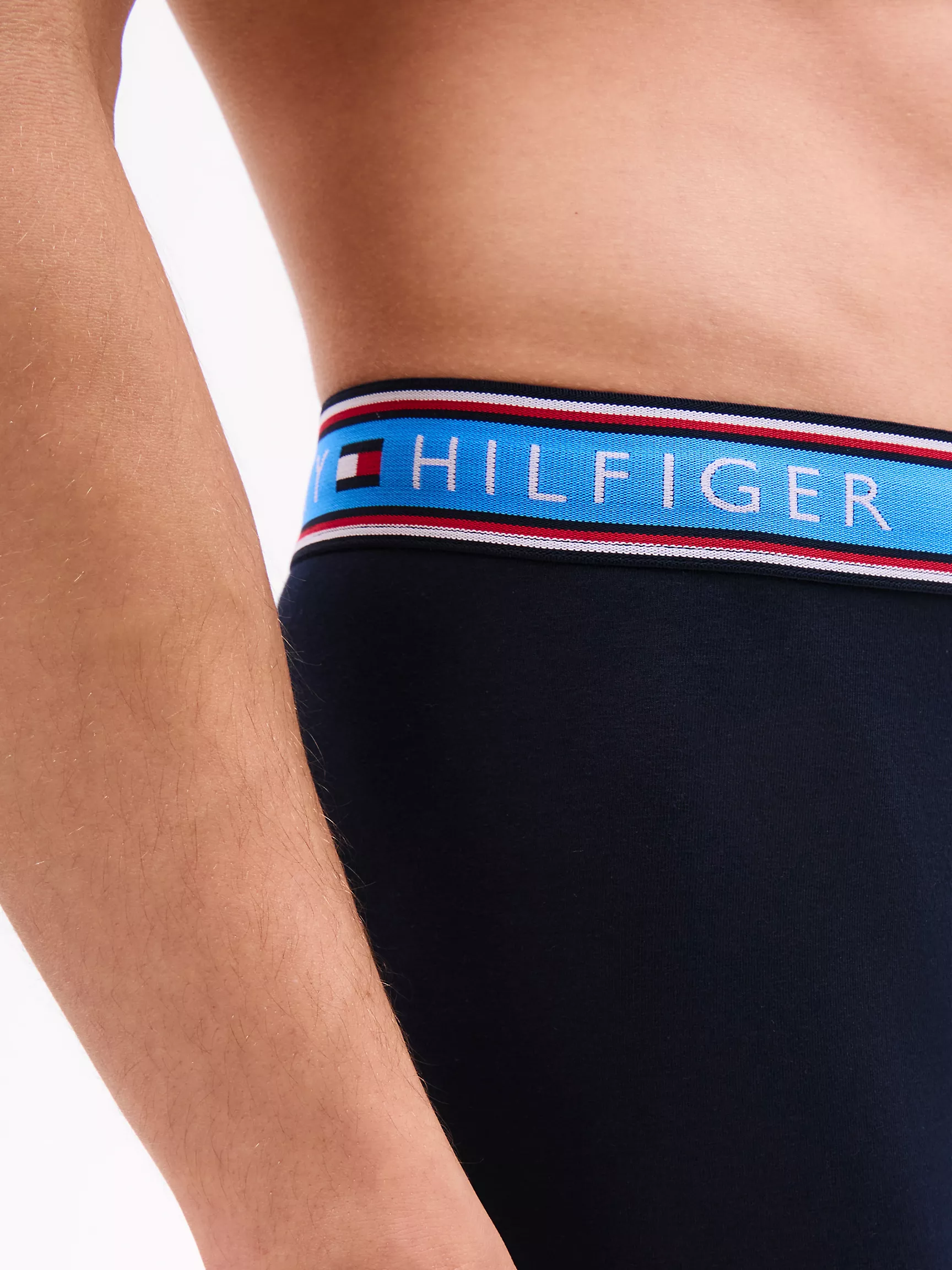 Мужское нижнее белье Tommy Hilfiger, Хлопковые эластичные боксеры-брифы (набор 3 шт.)