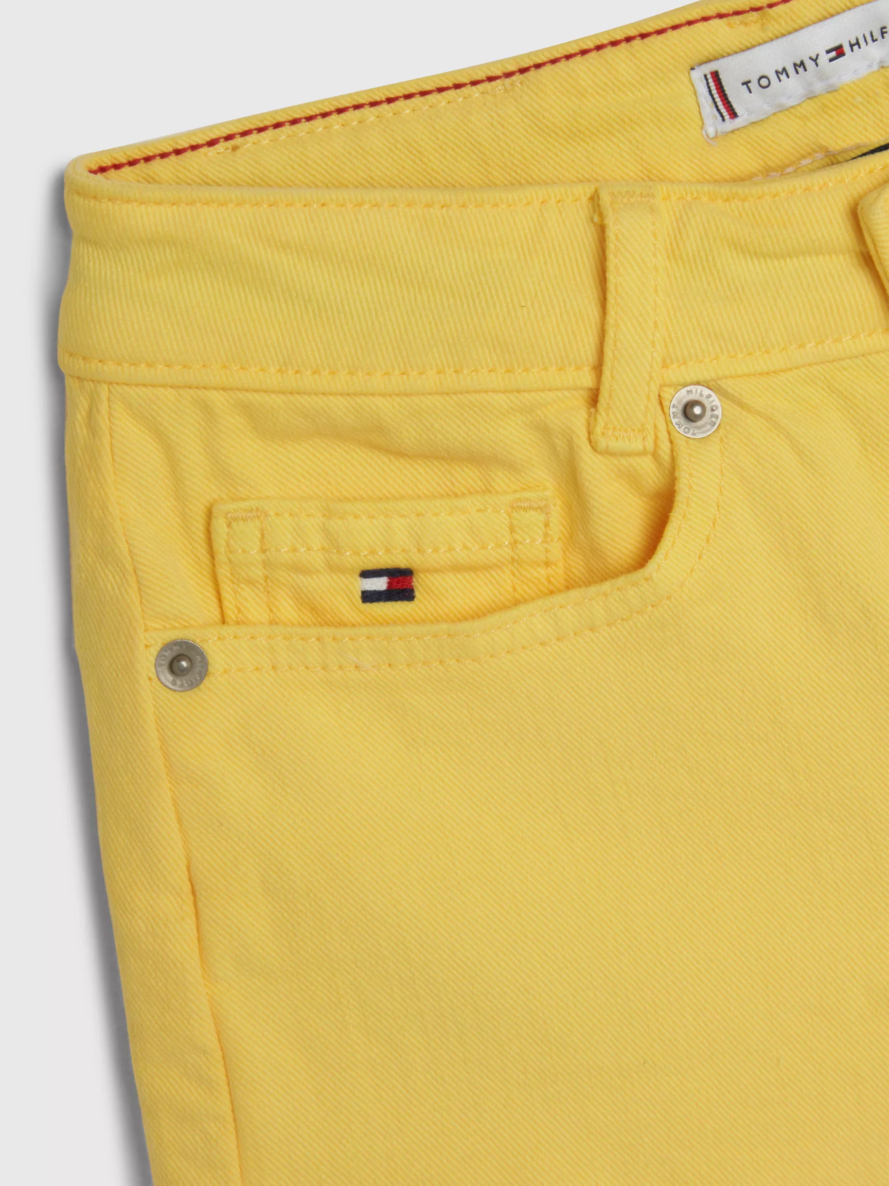 Короткие шорты для девочек Tommy Hilfiger, Детские джинсовые шорты