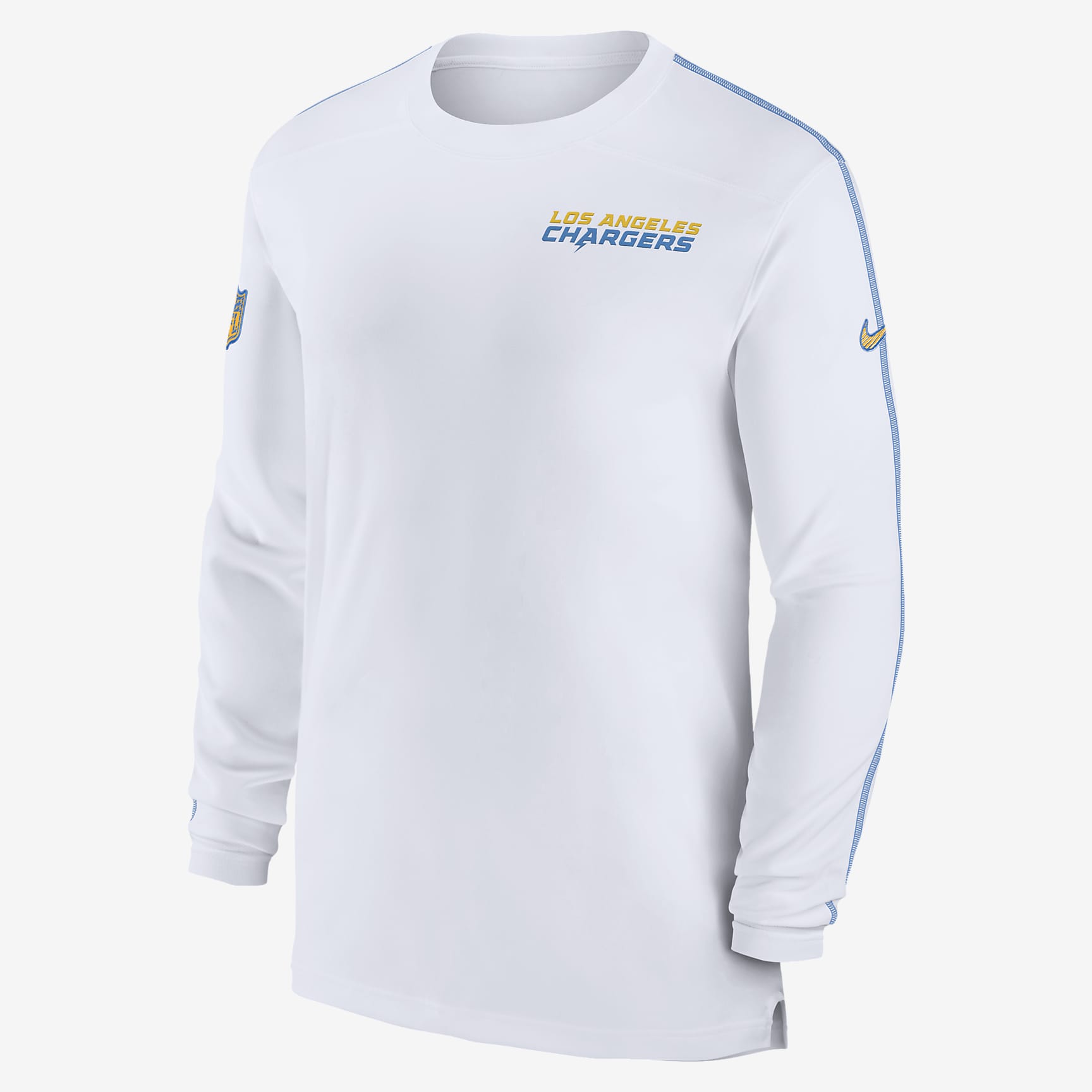 Los Angeles Chargers Sideline Coach Men's Nike Dri-FIT NFL Long-Sleeve Top