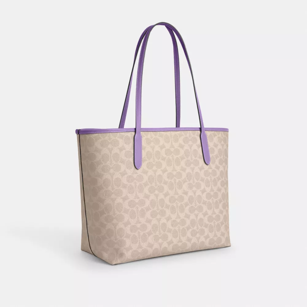 Сумка COACH City Tote Bag In Signature Canvas