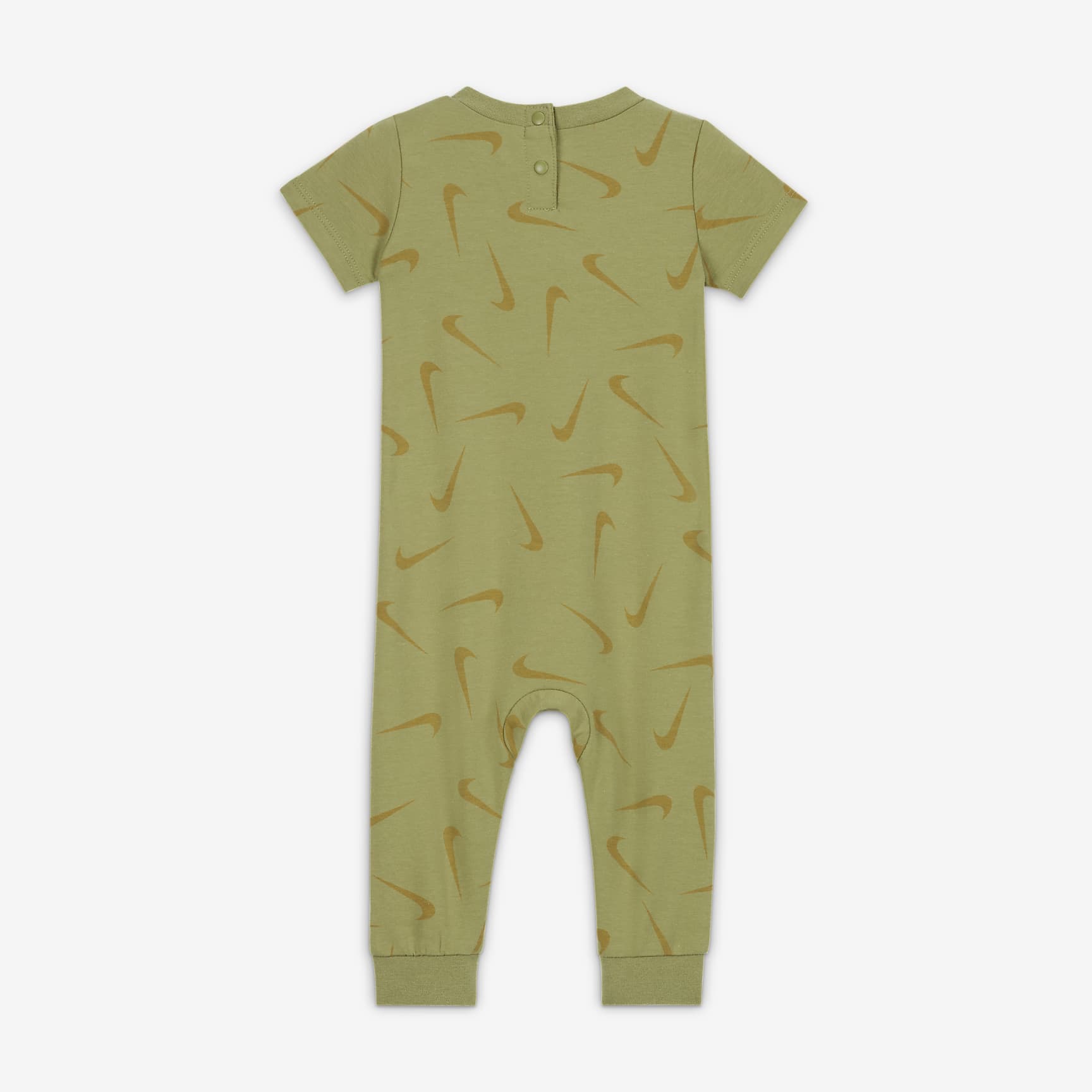 Nike Baby (3-6M) Printed Short Sleeve Coverall