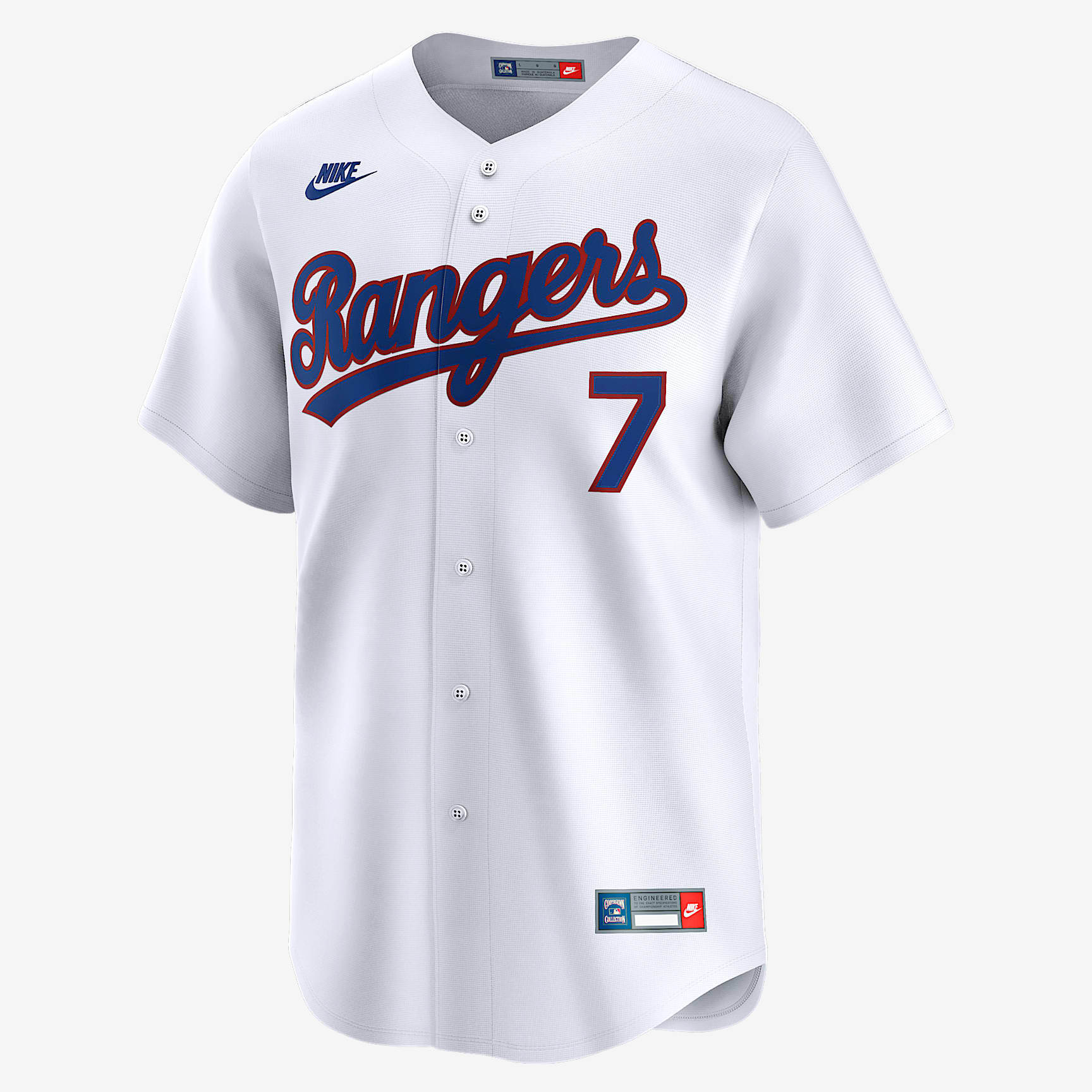 Iván Rodríguez Texas Rangers Cooperstown Men's Nike Dri-FIT ADV MLB Limited Jersey