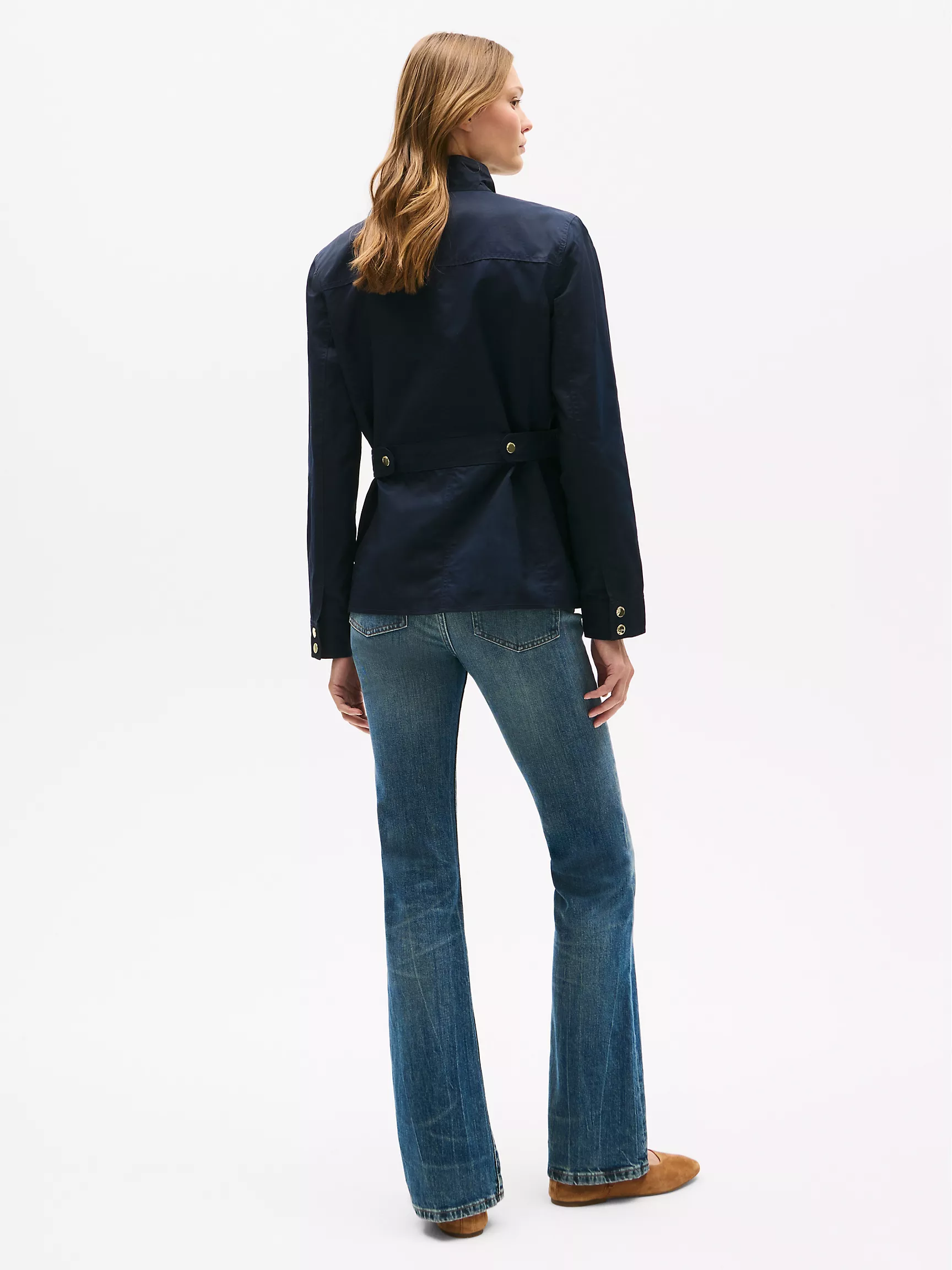 Женская куртка Tommy Hilfiger, Вощёная утилитарная куртка