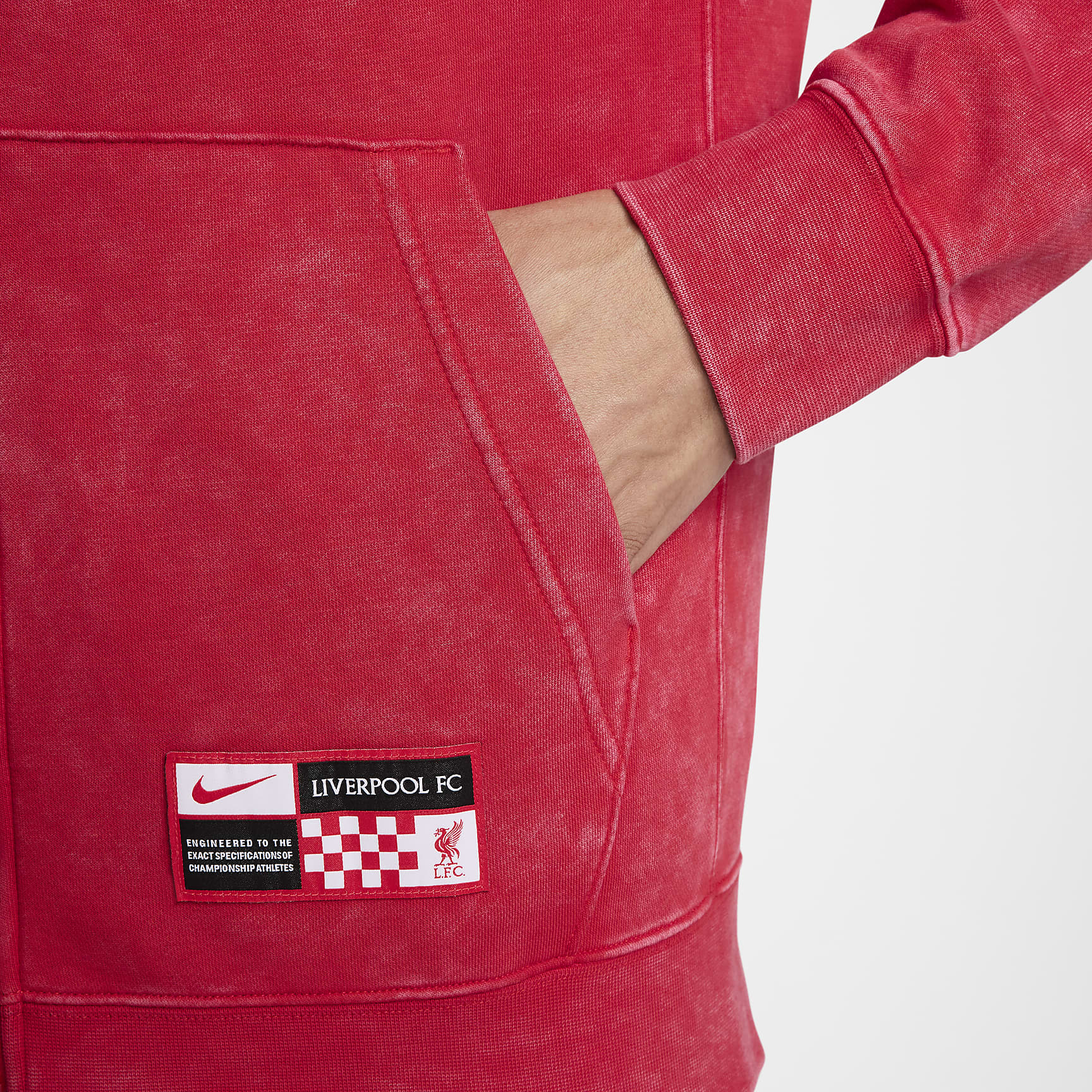 Liverpool FC Club Third Men's Nike Soccer Full-Zip French Terry Hoodie