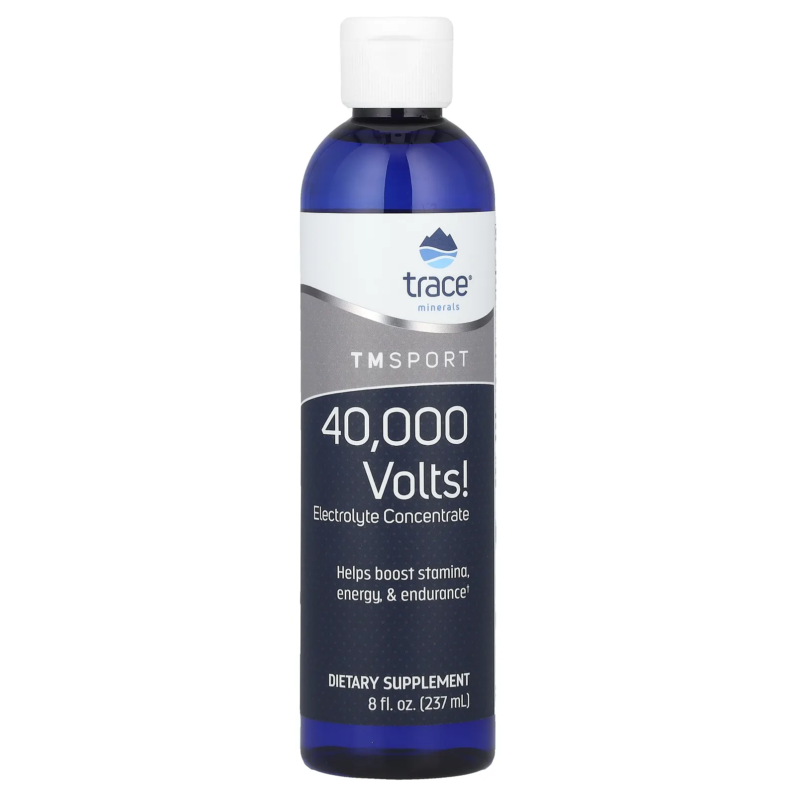 Trace Minerals ®, TM Sport, 40 000 Вольт!, Электролитический концентрат, 237 мл (8 жидк. унций)