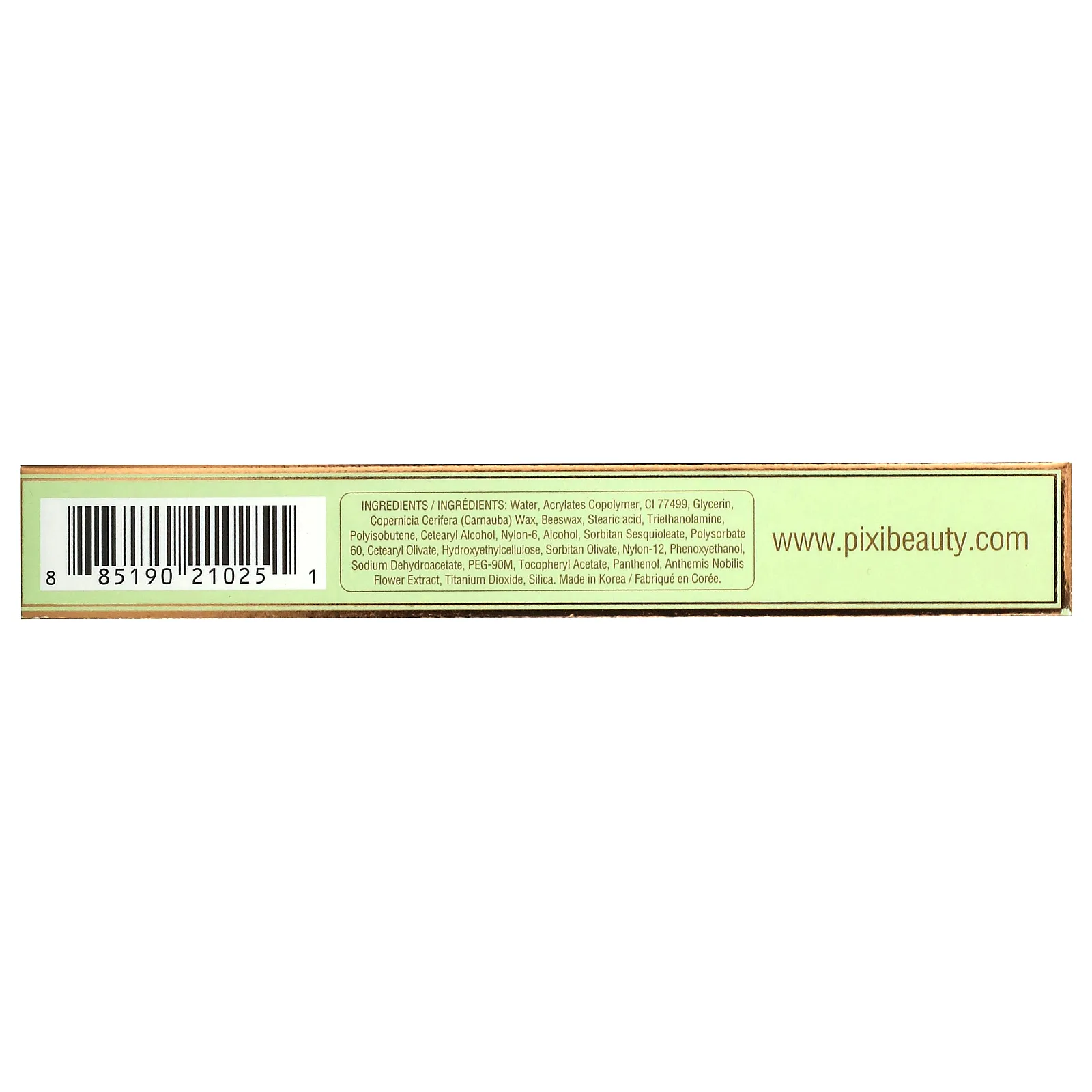 Pixi Beauty, удлиняющая тушь для ресниц, 0729 чёрная, 6,5 г (0,23 унции)