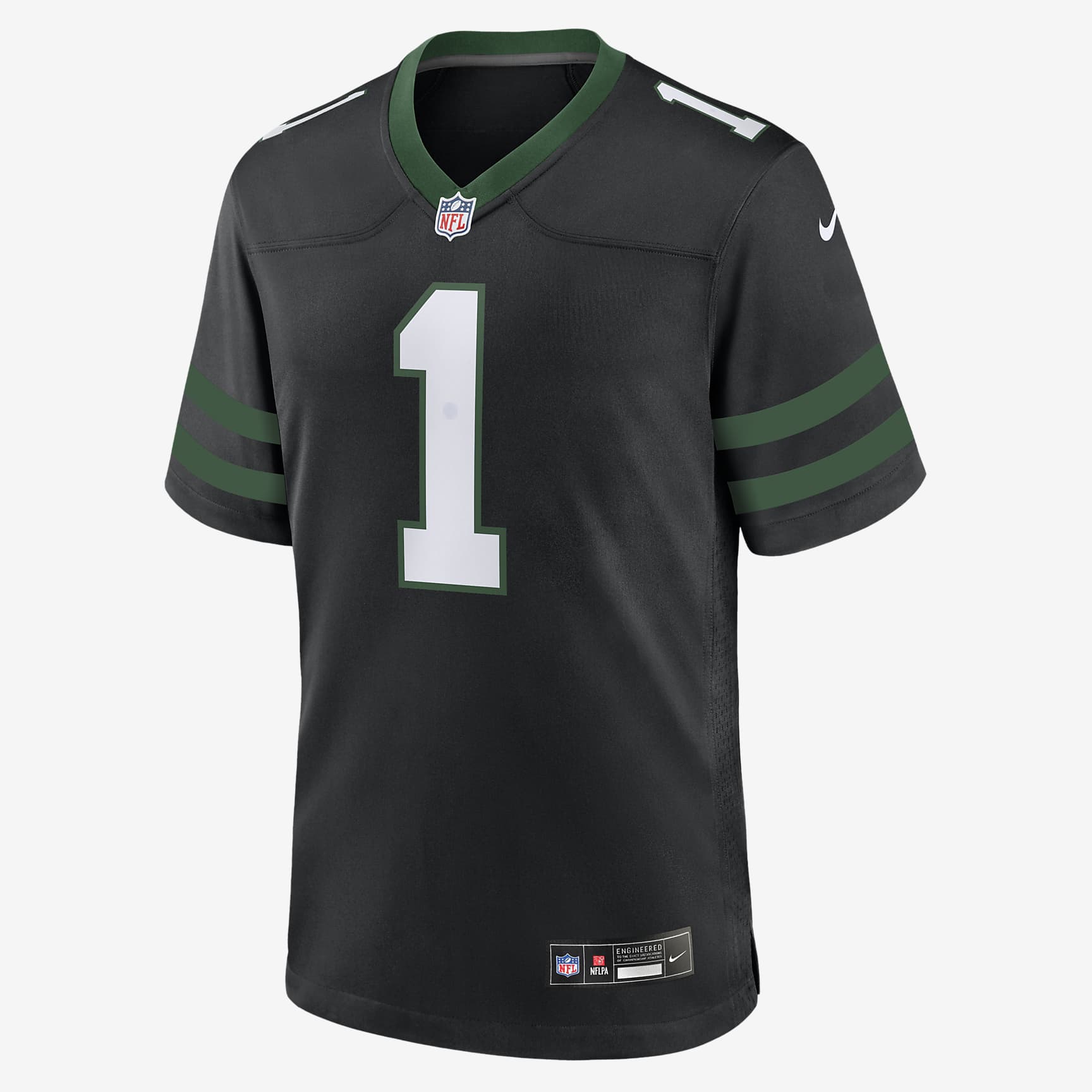 Breece Hall New York Jets Men's Nike NFL Game Football Jersey