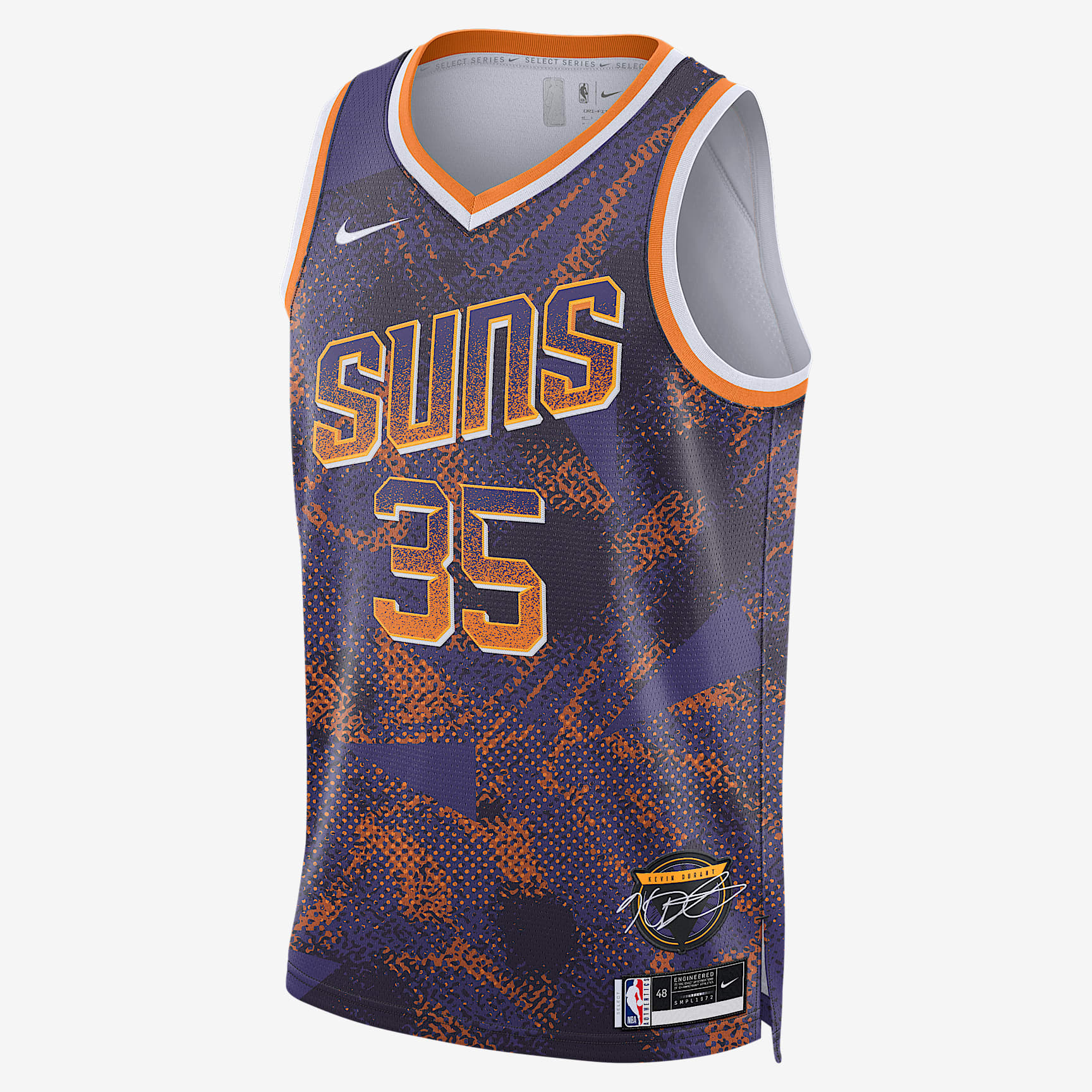 Kevin Durant Phoenix Suns 2025/26 Select Series Men's Nike Dri-FIT NBA Swingman Jersey
