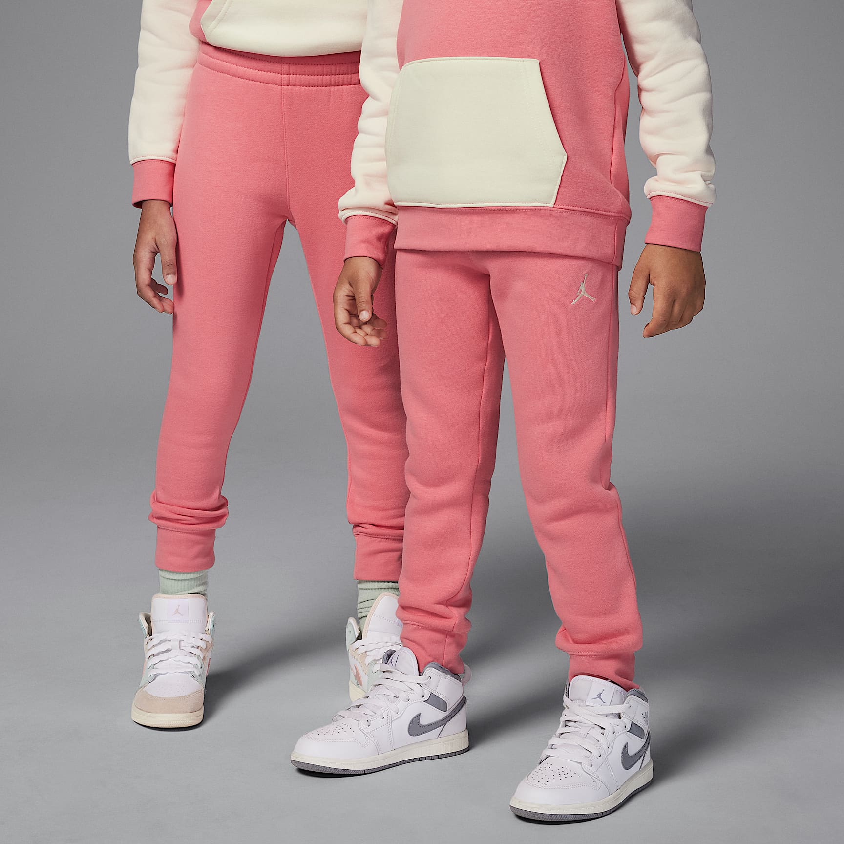 Jordan MJ Brooklyn Fleece Little Kids' 2-Piece Pullover Hoodie Set