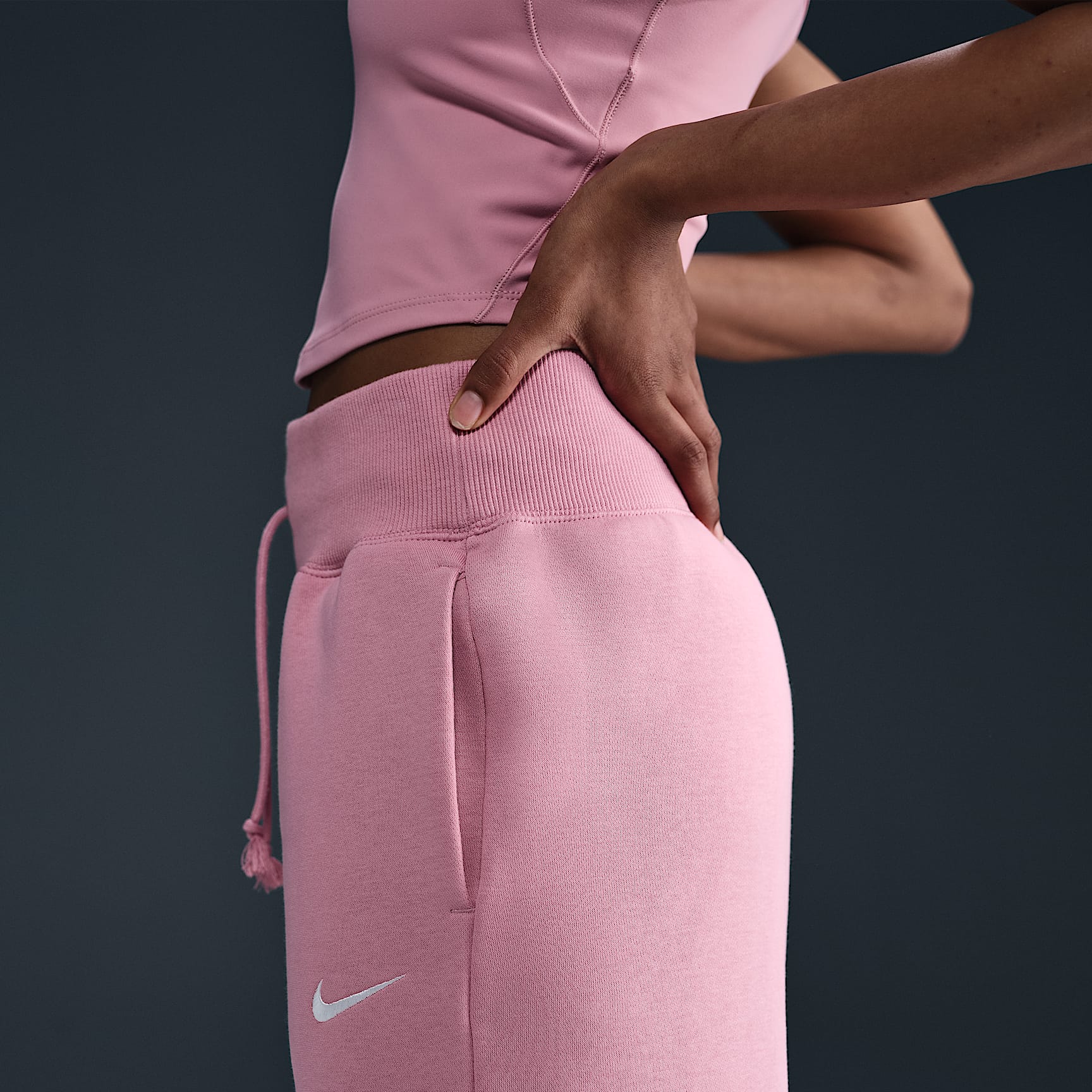 Nike Sportswear Phoenix Fleece Women's High-Waisted Wide-Leg Sweatpants