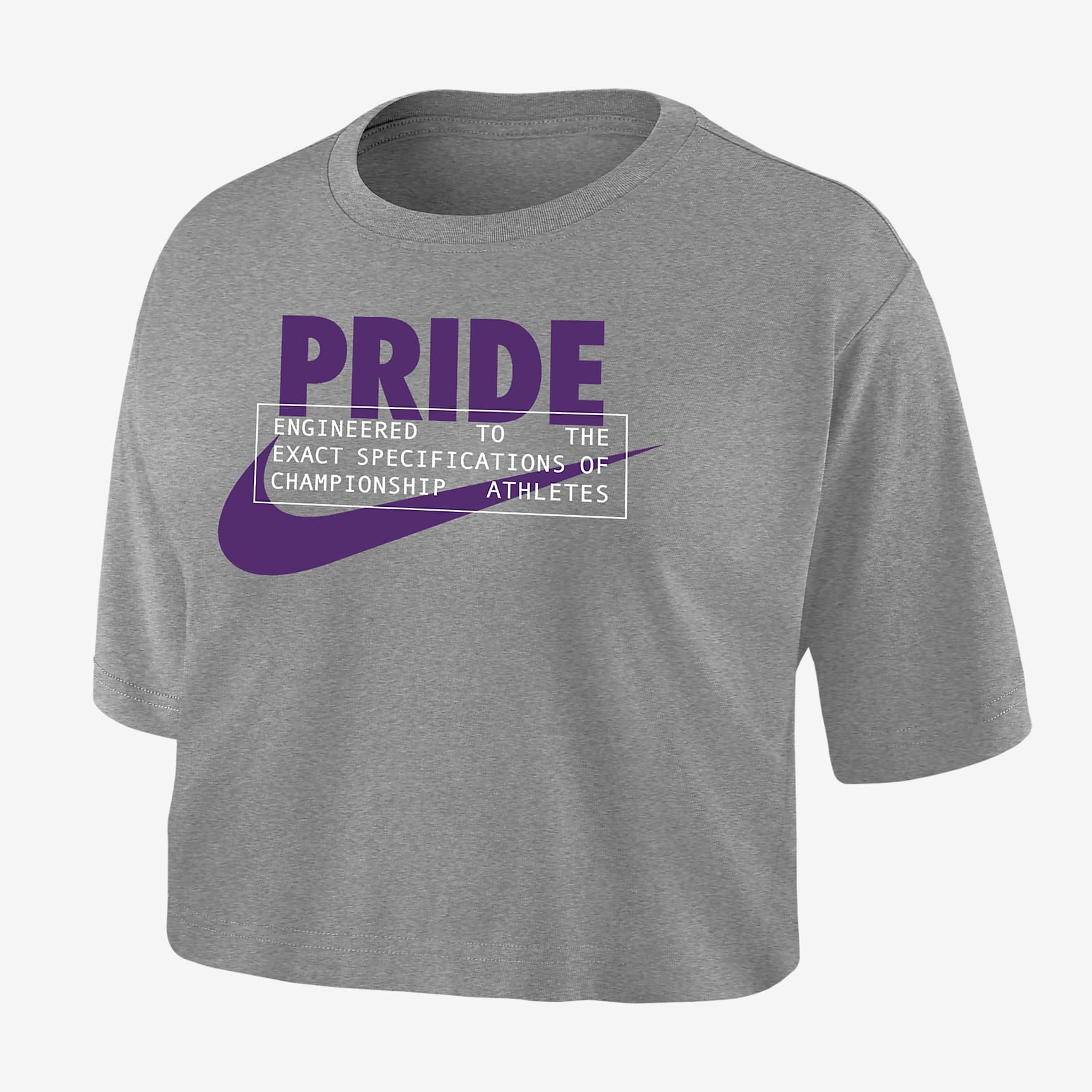Orlando Pride Women's Nike Dri-FIT Soccer Cropped T-Shirt