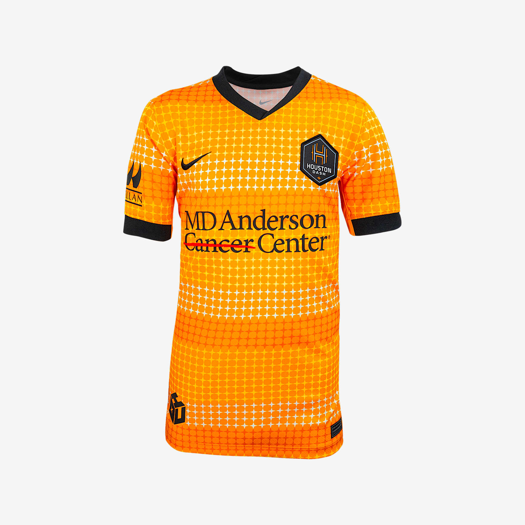 Houston Dash 2025 Stadium Home Big Kids' Nike Dri-FIT NWSL Replica Jersey