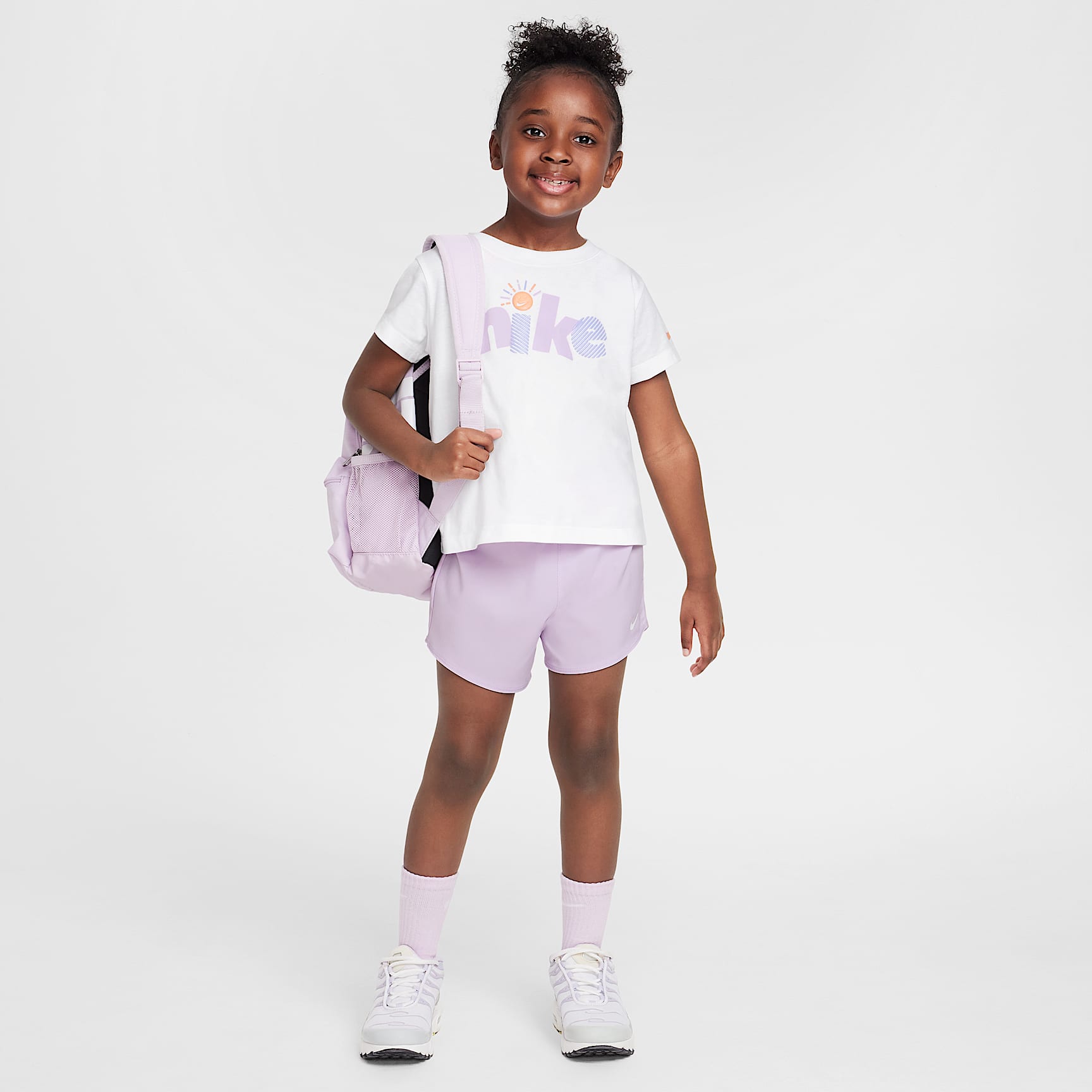 Nike Sunny Swoosh Little Kids' Graphic T-Shirt