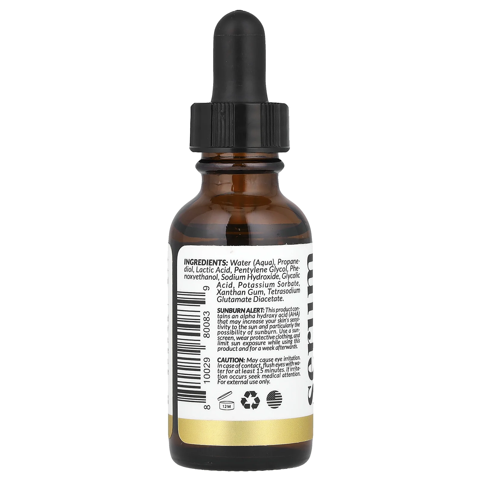 artnaturals, Молочная кислота + AHA, 1 жидкая унция (30 мл)