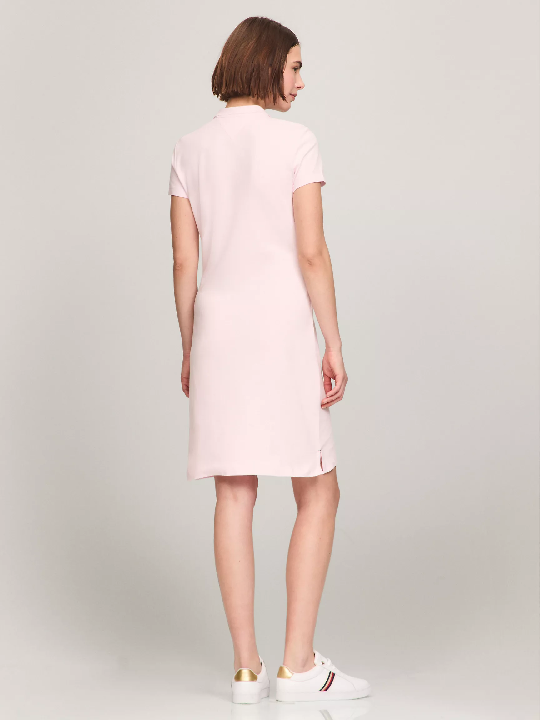 Женское платье Tommy Hilfiger, Приталенное платье-поло из эластичного хлопка