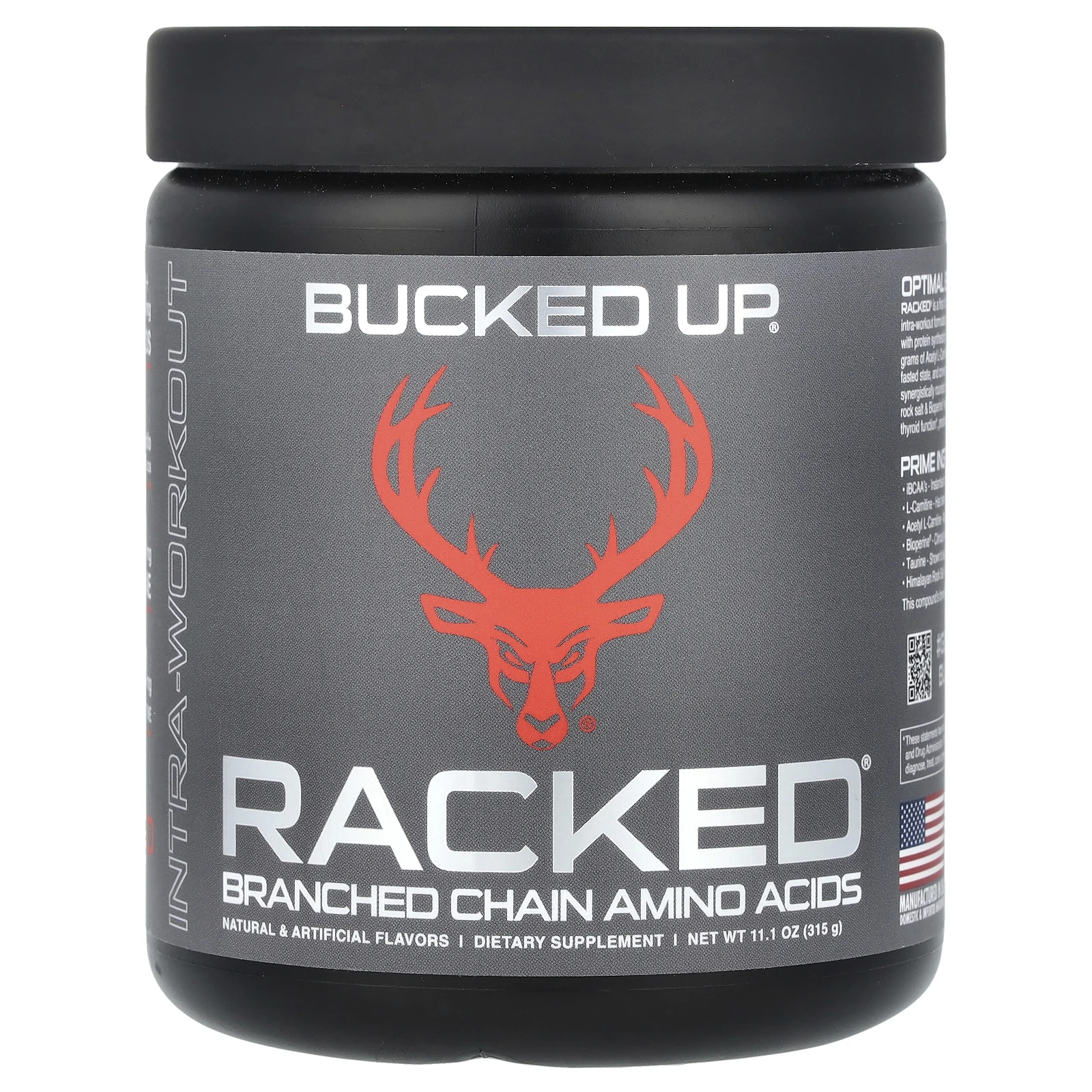 Bucked Up, Racked BCAA, Blood Raz, 315 г (11,1 унции)