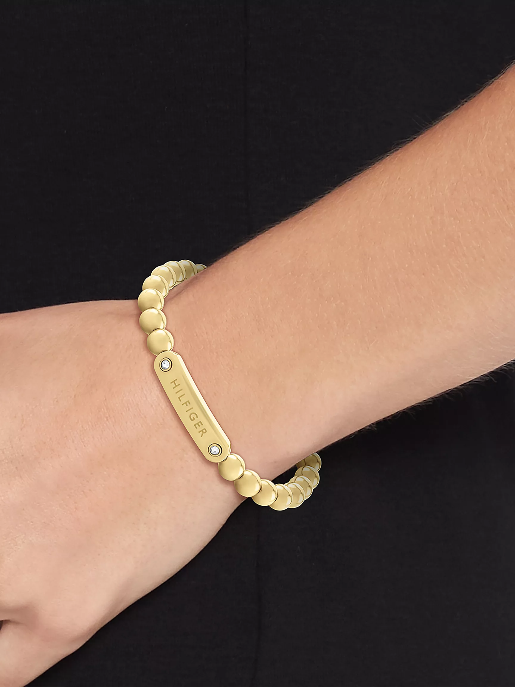 Женский браслет Tommy Hilfiger, Браслет с металлическими бусинами Monotype