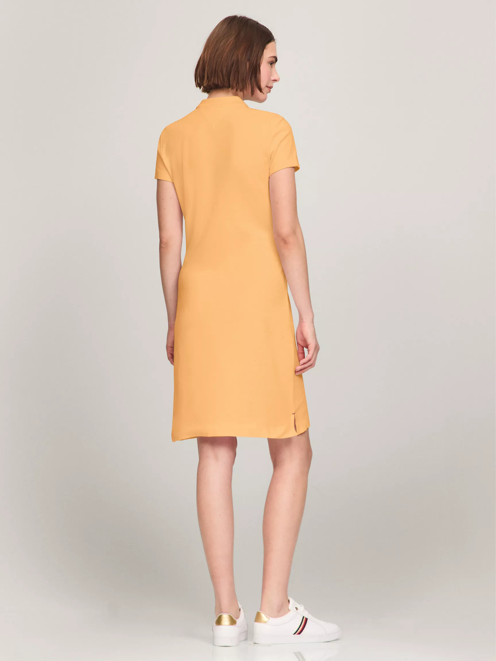 Женское платье Tommy Hilfiger, Приталенное платье-поло из эластичного хлопка