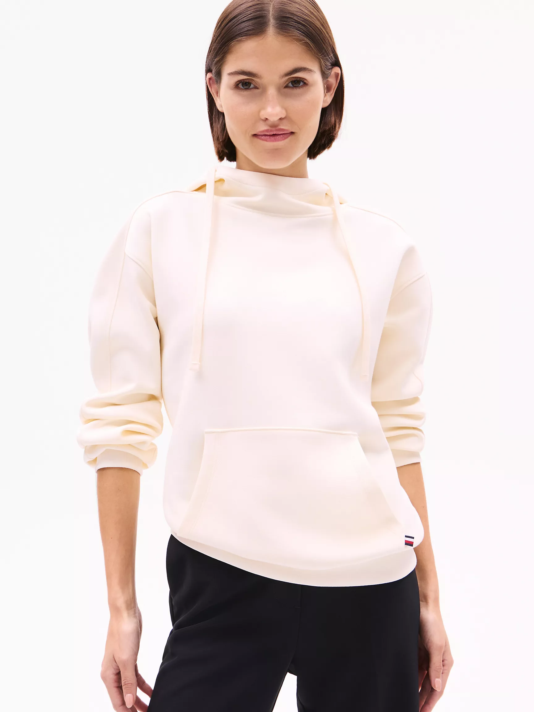 Женское худи Tommy Hilfiger, Худи из трикотажа scuba