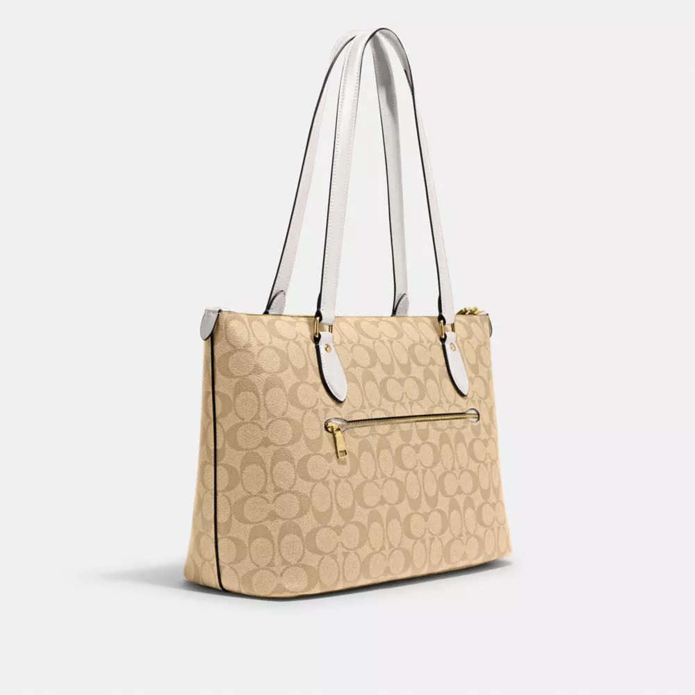 Сумка COACH Gallery Tote Bag In Signature Canvas