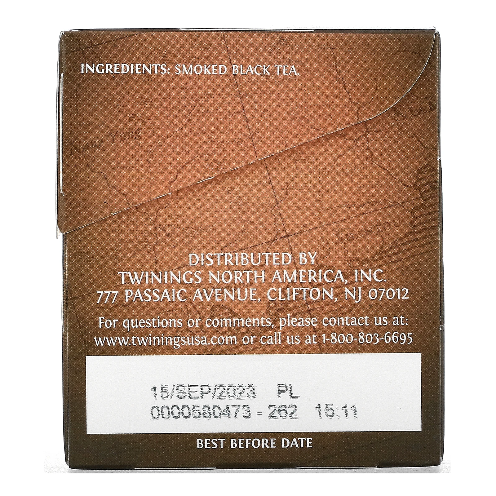 Twinings, лапсанг сушонг, 100% чистый черный чай, 20 чайных пакетиков, 40 г (1,41 унции)