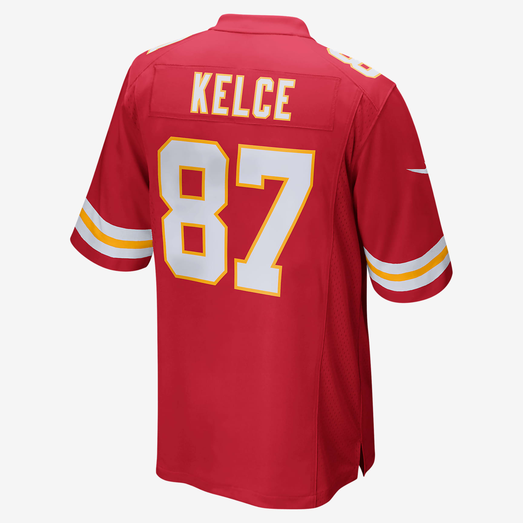 NFL Kansas City Chiefs (Travis Kelce) Men's Game Football Jersey