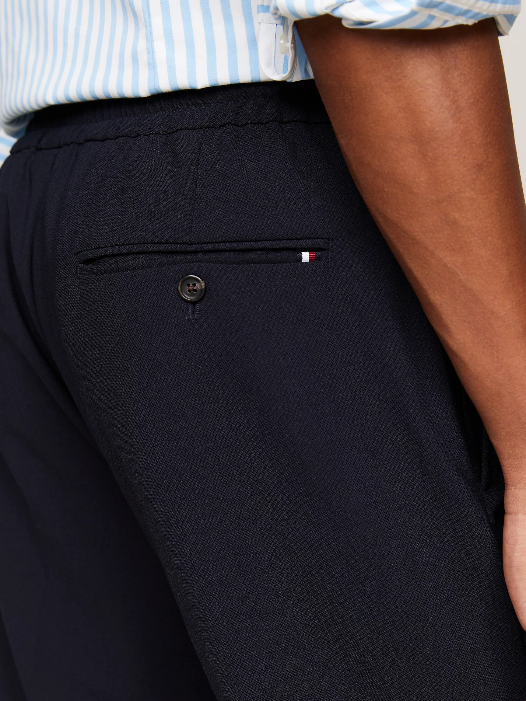 Мужские брюки Tommy Hilfiger, Свободные зауженные брюки для путешествий