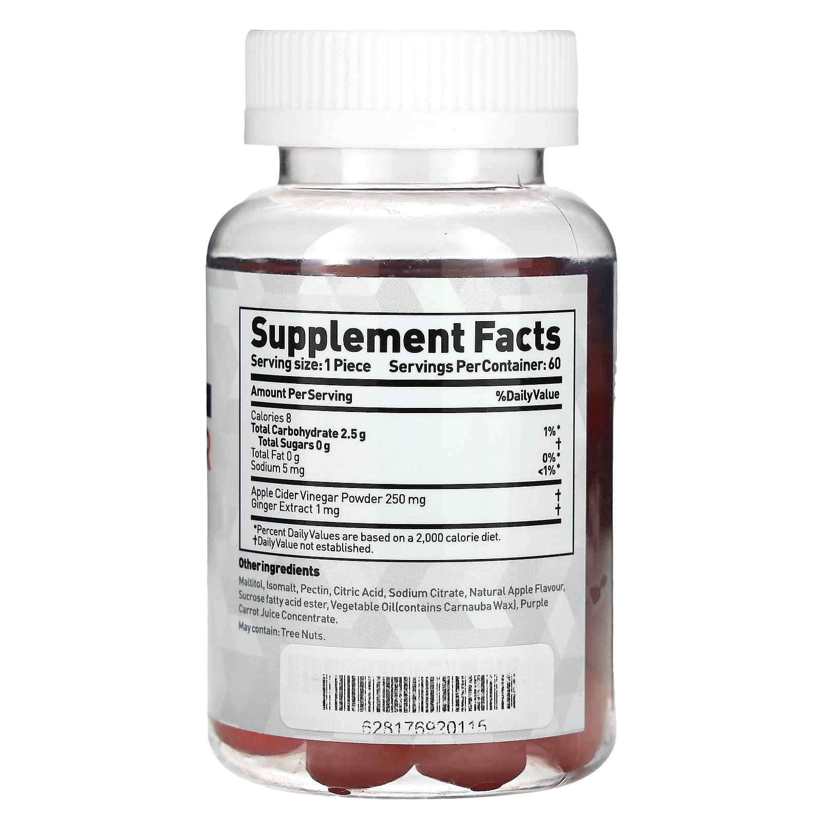 Ancient Keto, яблочный уксус, 60 жевательных конфет