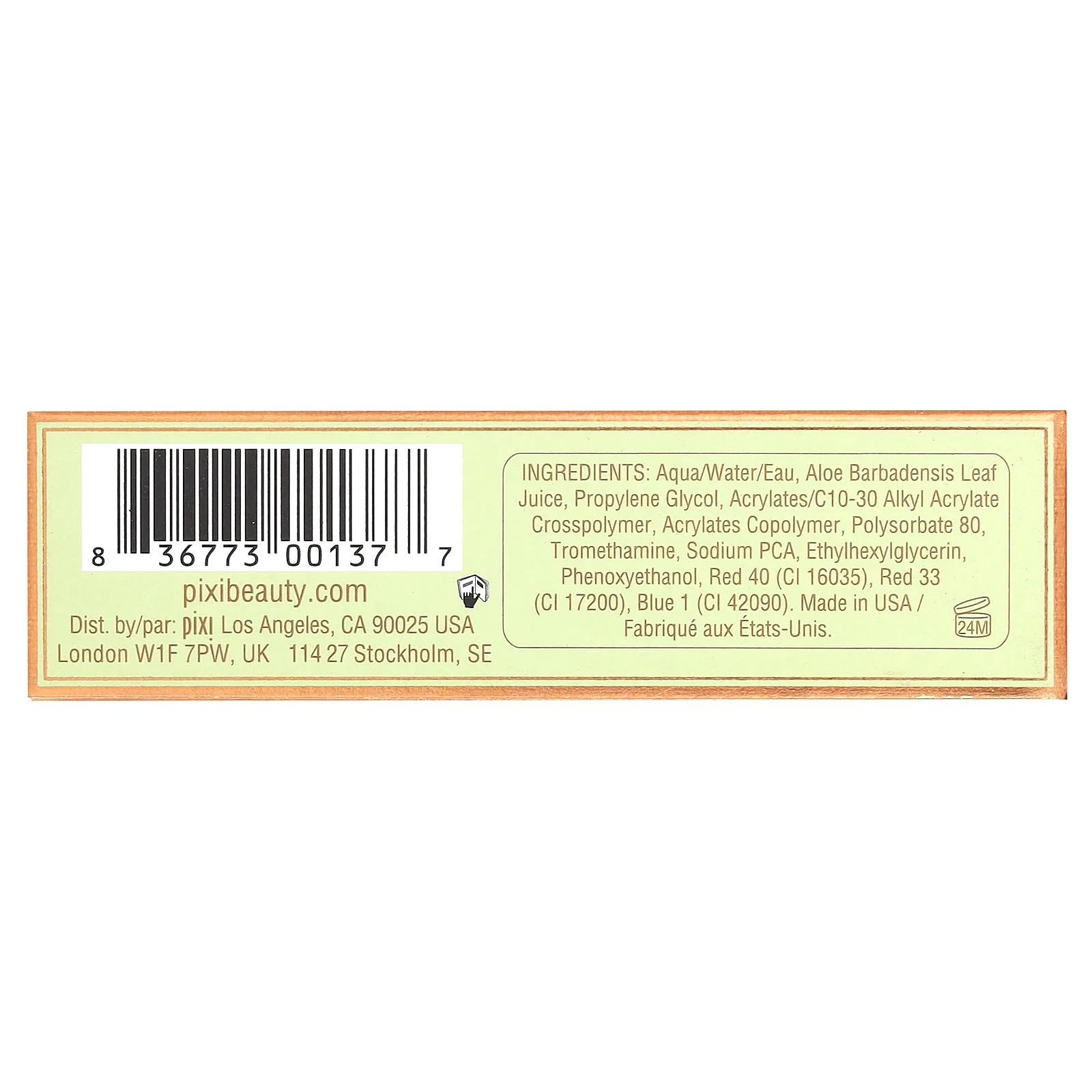 Pixi Beauty, Sheer, гель для щек, оттенок 0215, 12,7 г (0,4 унции)