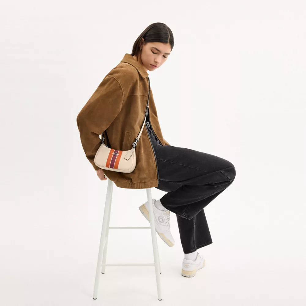 Сумка COACH Teri Mini Crossbody Bag With Stripe