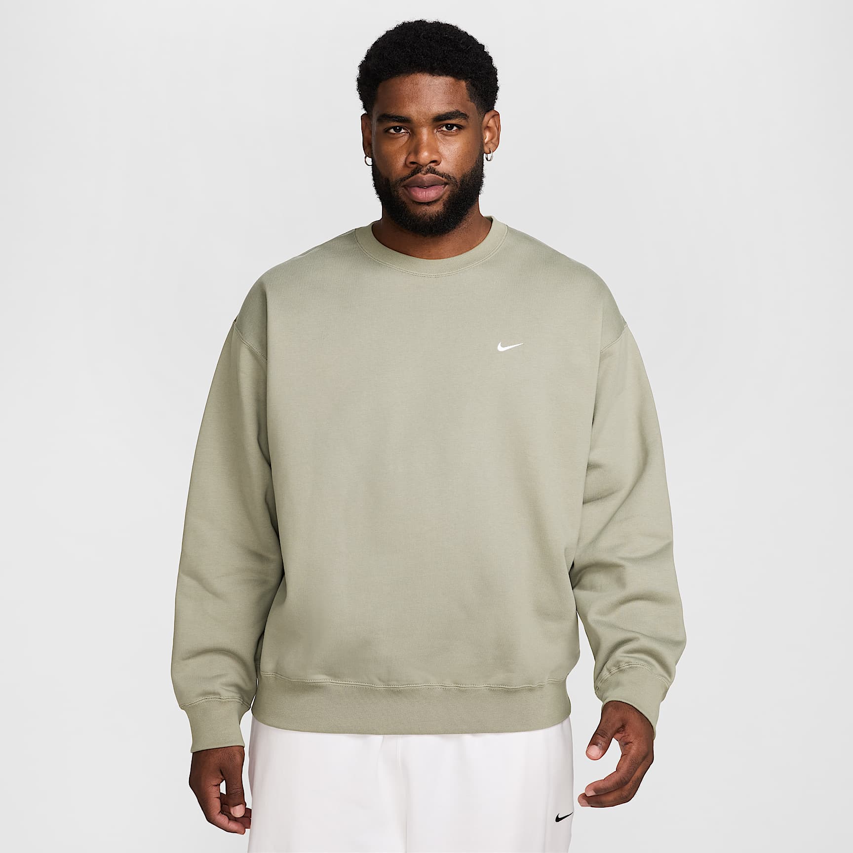 Nike Solo Swoosh Men's Fleece Crew
