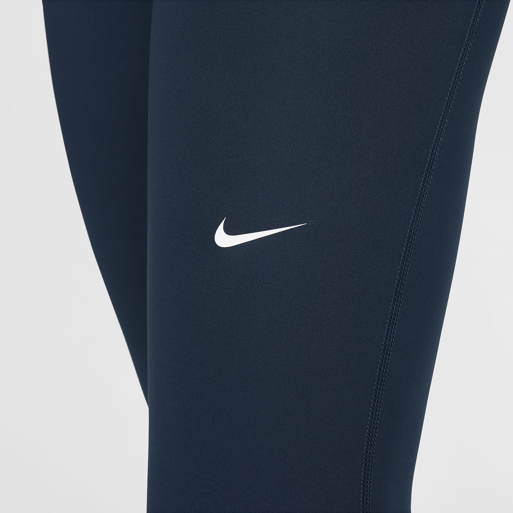Nike Pro Women's Mid-Rise Mesh-Paneled Leggings