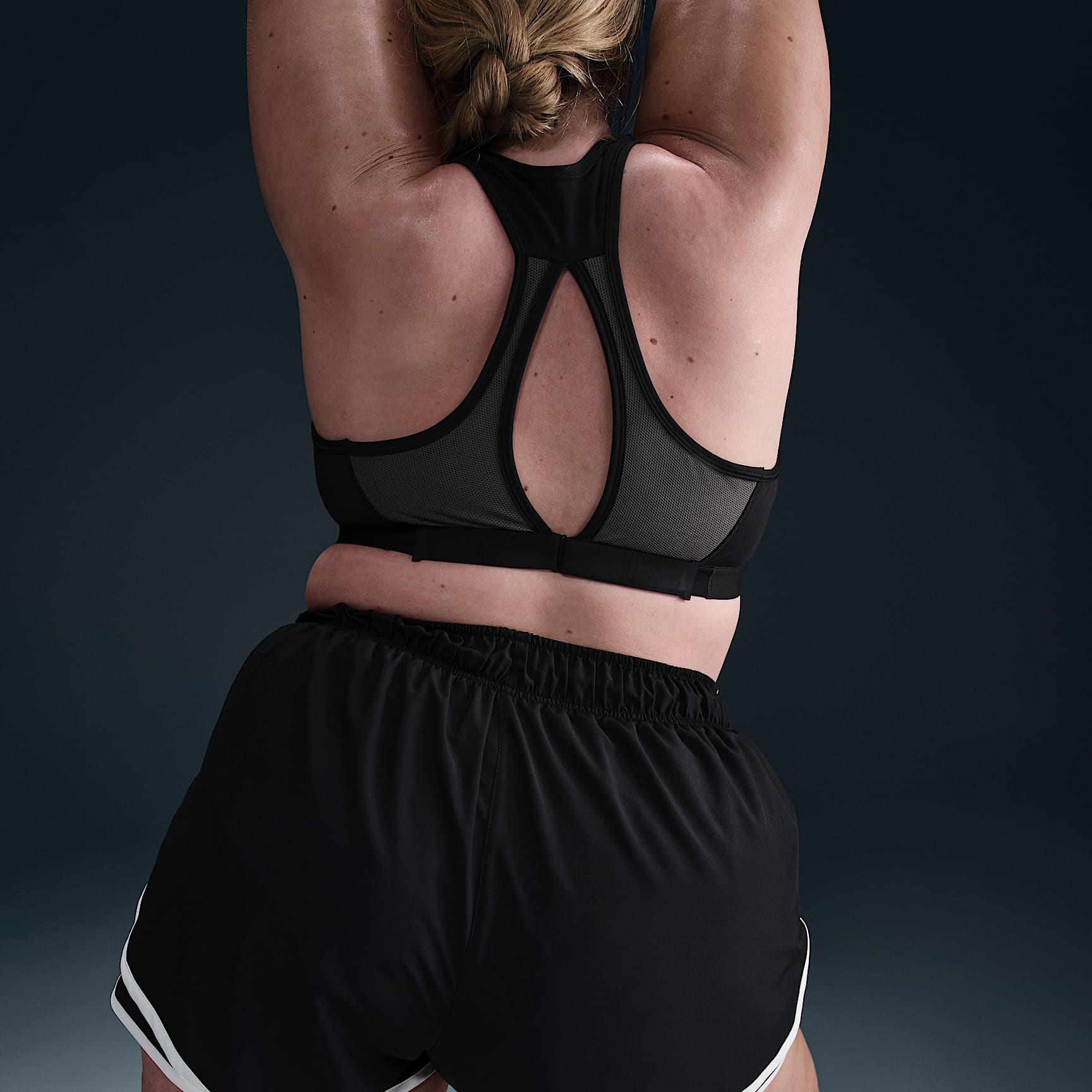 Nike Tempo Women's Dri-FIT Mid-Rise 3" Brief-Lined Running Shorts (Plus Size)